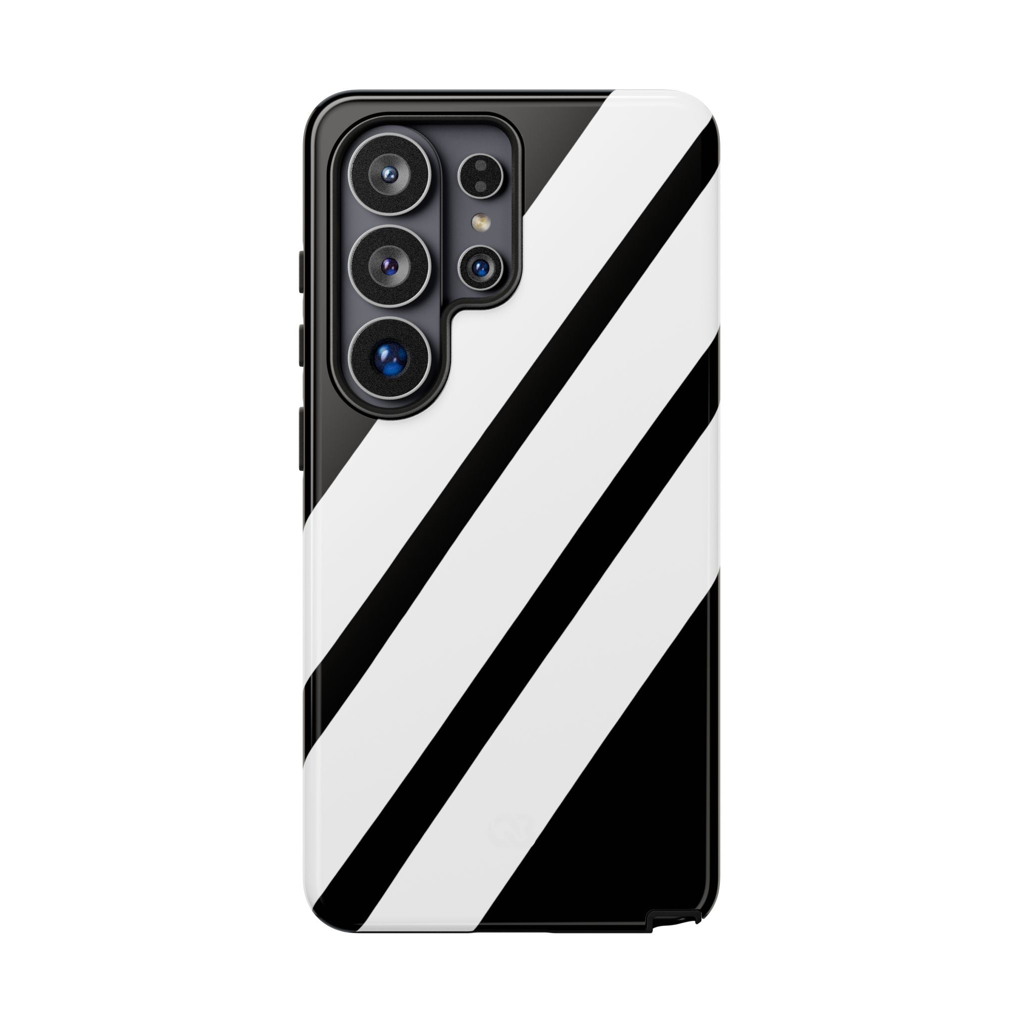 Obsidian White Bars · Tough Handyhülle für Samsung