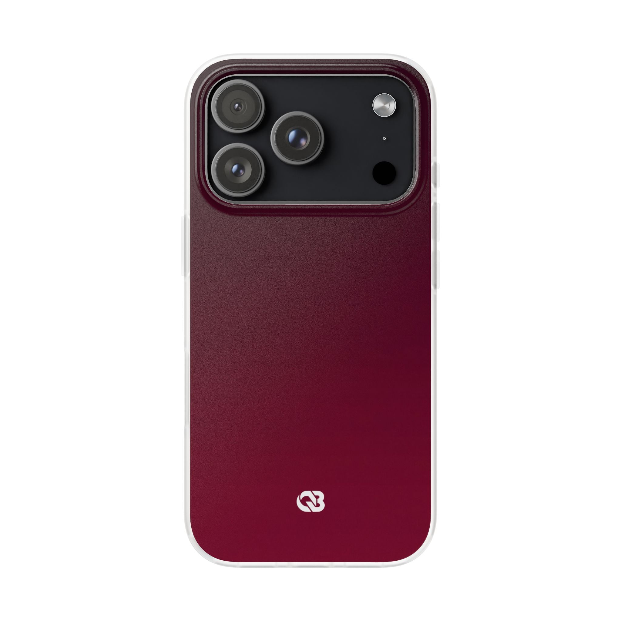 Red Lite Phone Case for iPhone - Deep Sangria Gradient