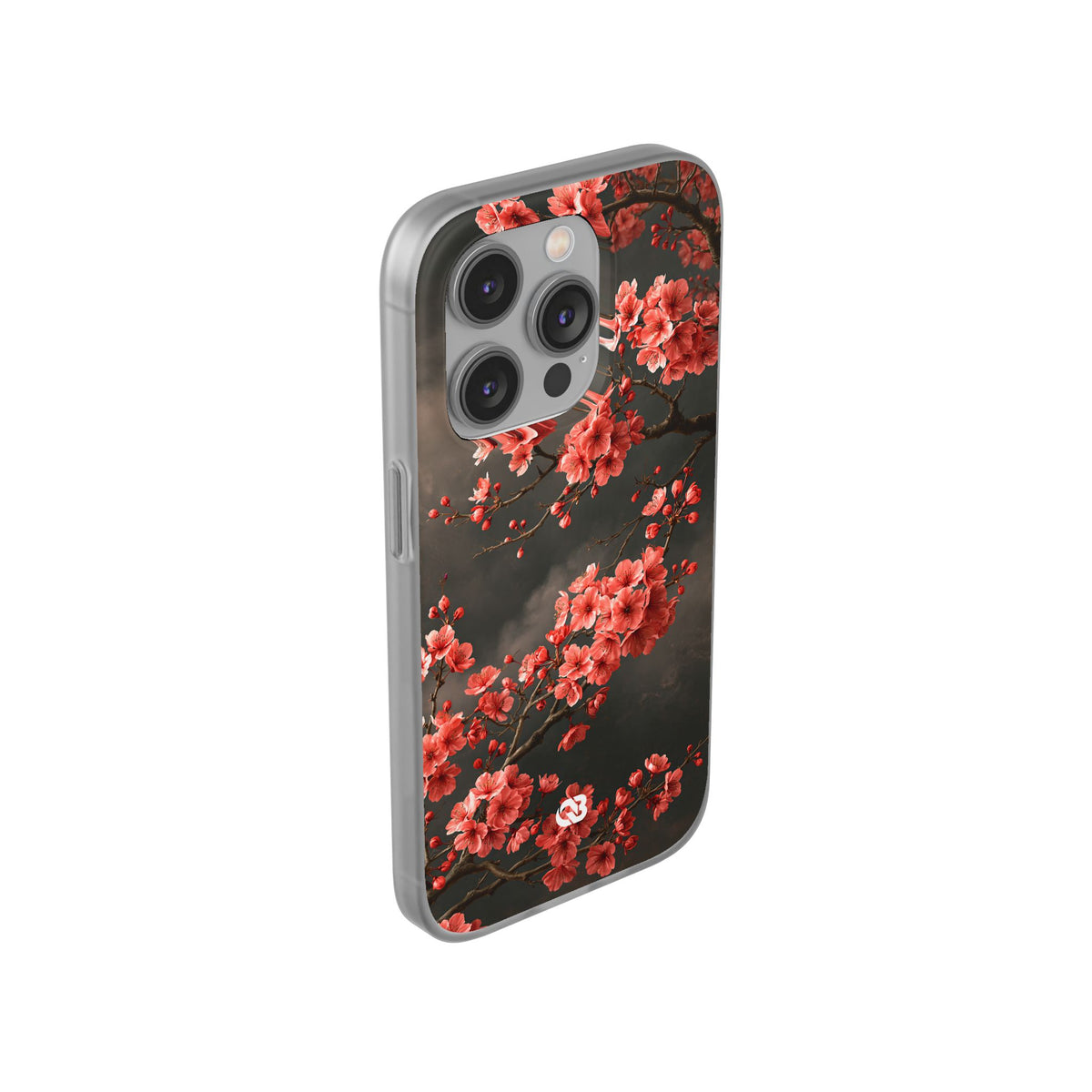 Dark Sakura Nocturne · Lite Phone Case for iPhone · Black