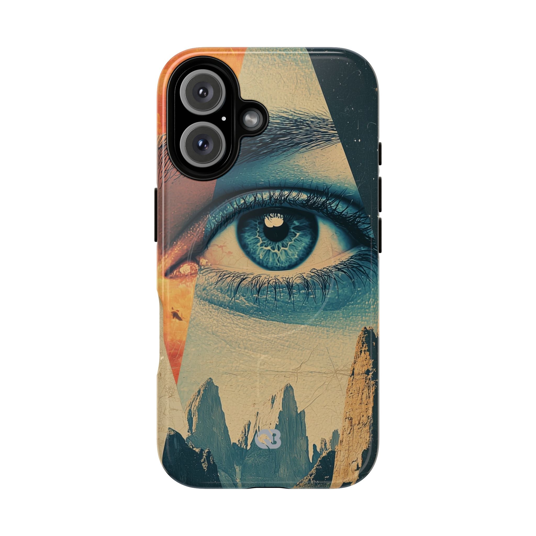 Fragmented Peak Gaze · Tough+ Phone Case for iPhone · Magsafe