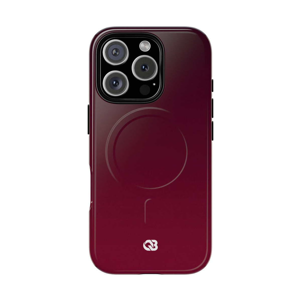 Bordeaux Spectrum · Tough 2.0 Magnetic Phone Case for iPhone · Red