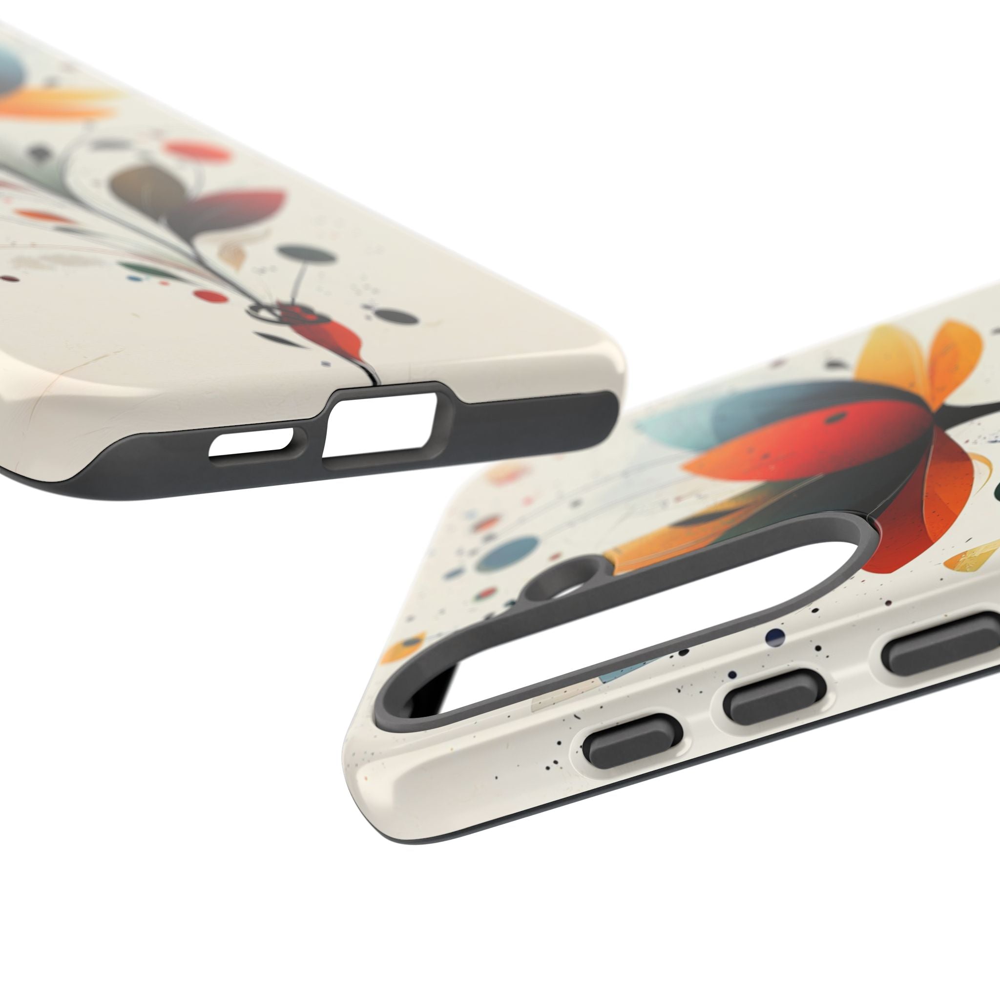 Burnt Petal Abstract · Tough Phone Case for Samsung