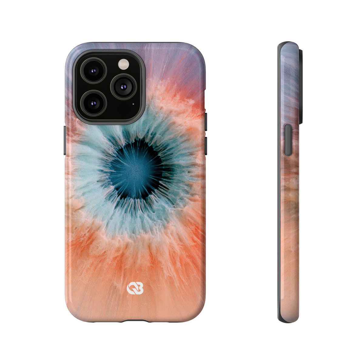 Radiant Aura Core · Tough Phone Case for iPhone · Orange