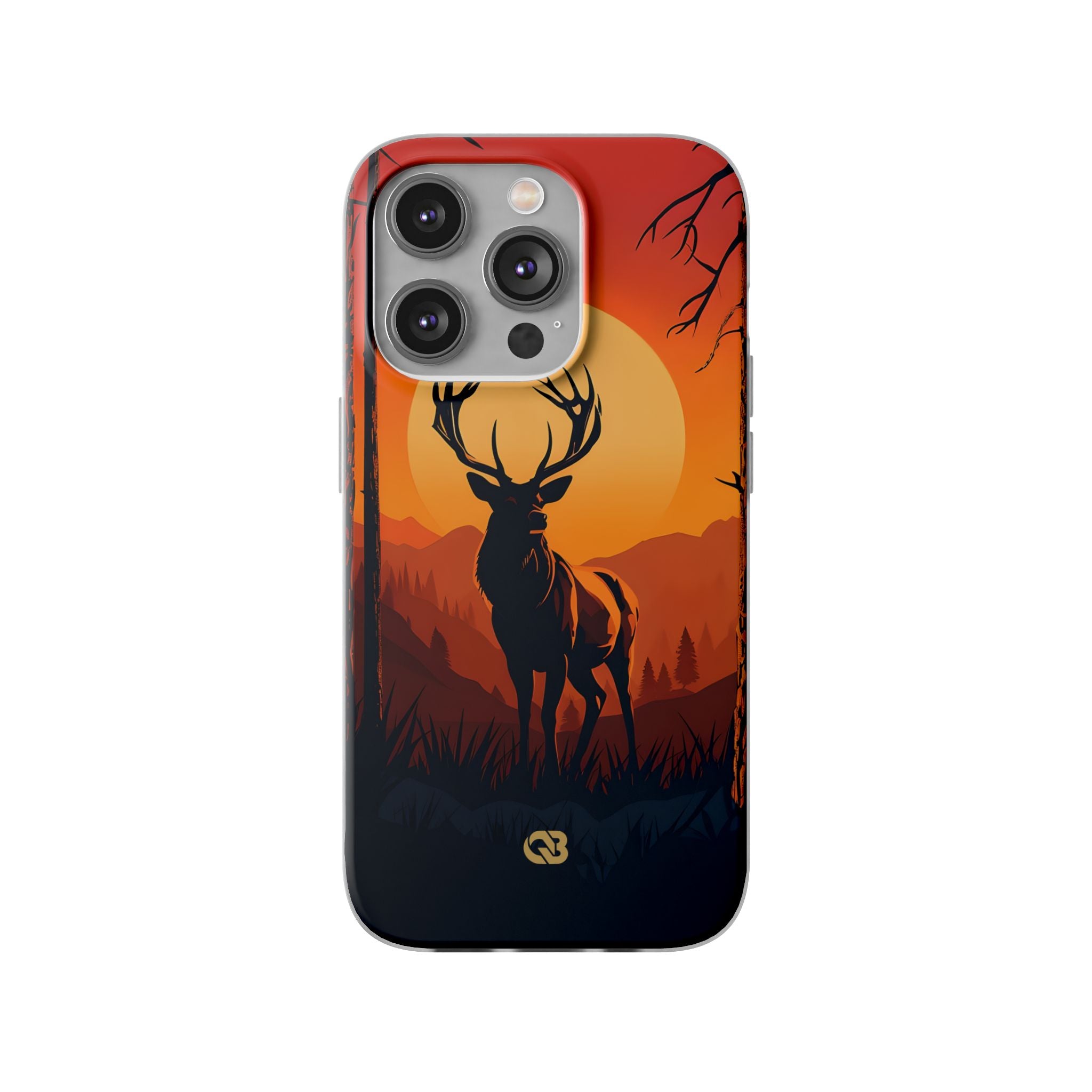 Amber Ridge Stag · Soft Phone Case for iPhone