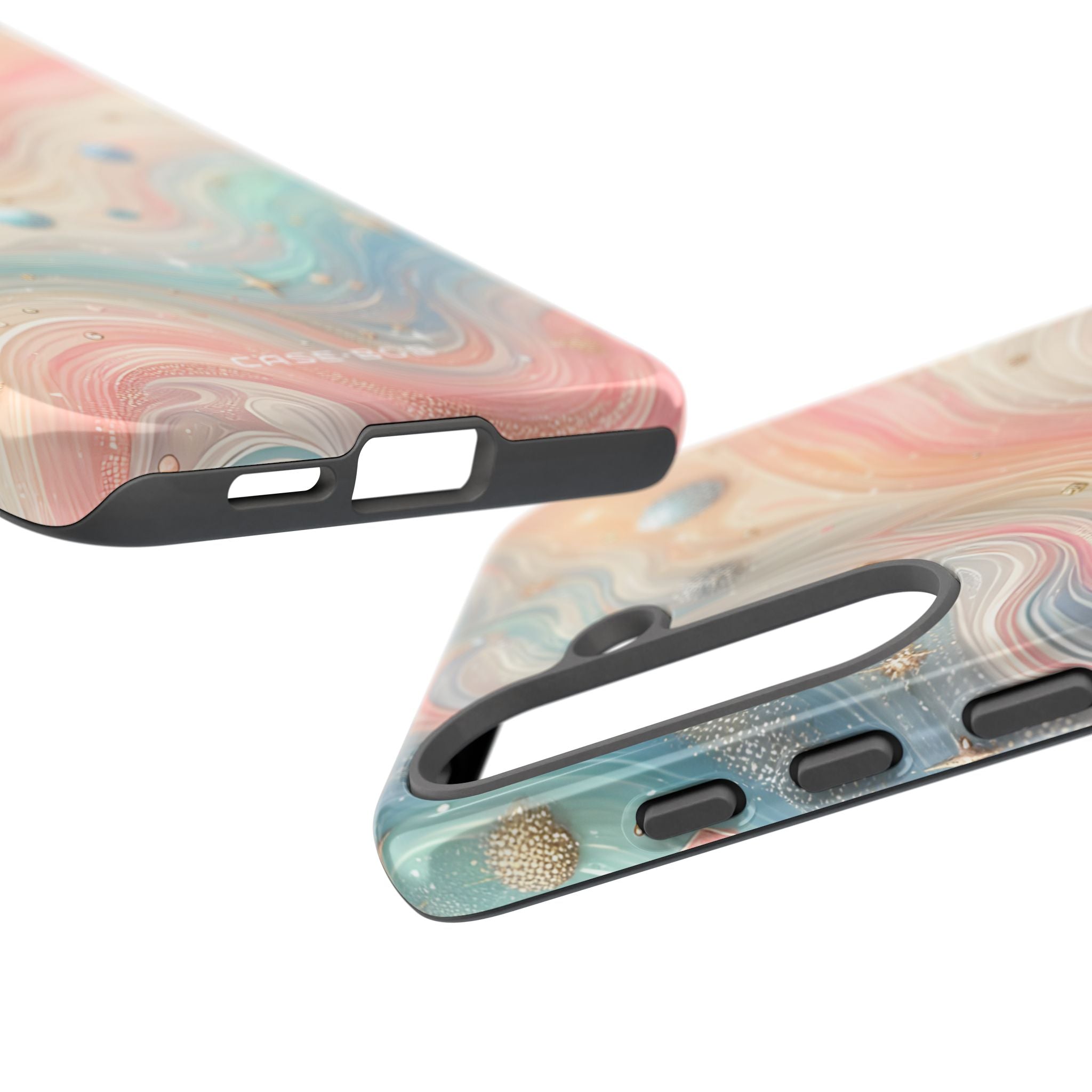 Iridescent Swirls Samsung S25 Plus Case - Tough