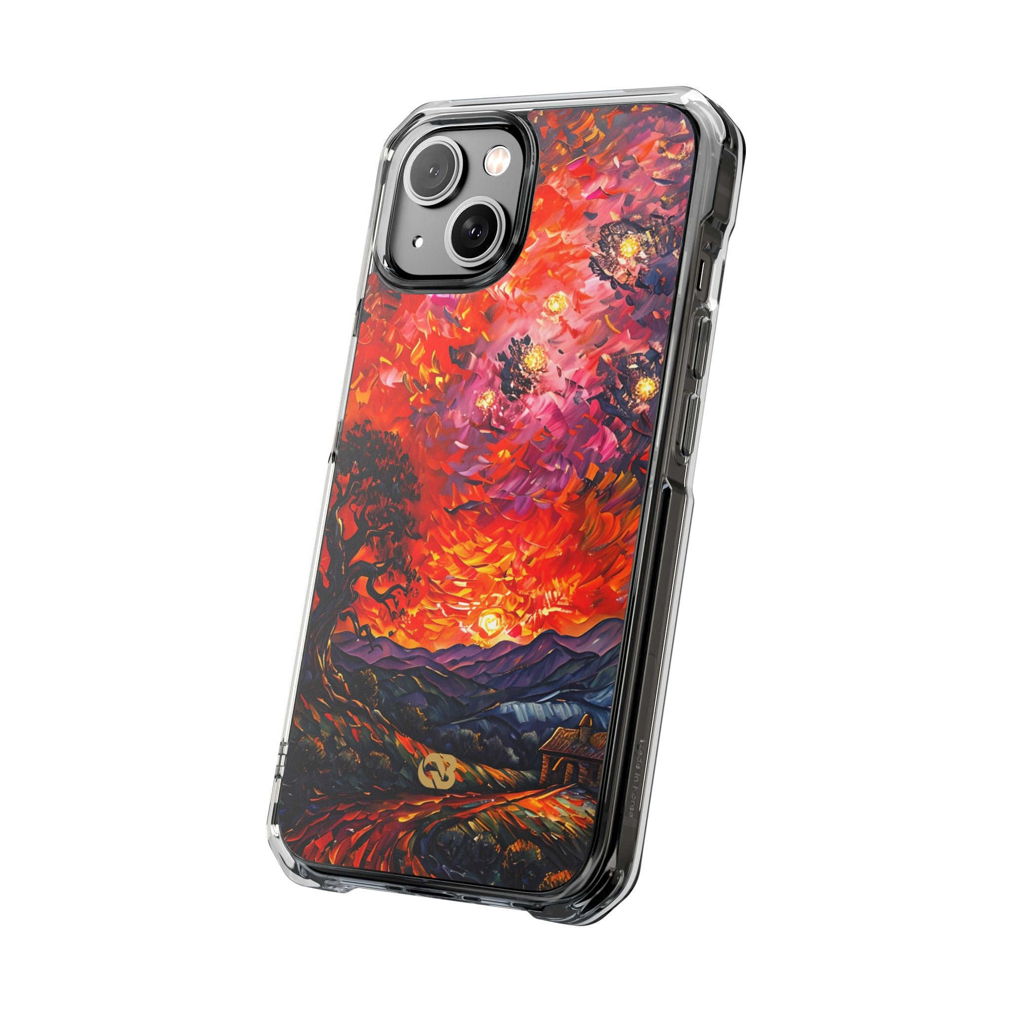 Molten Sky Tree · Impact Coque de téléphone pour iPhone · Magsafe