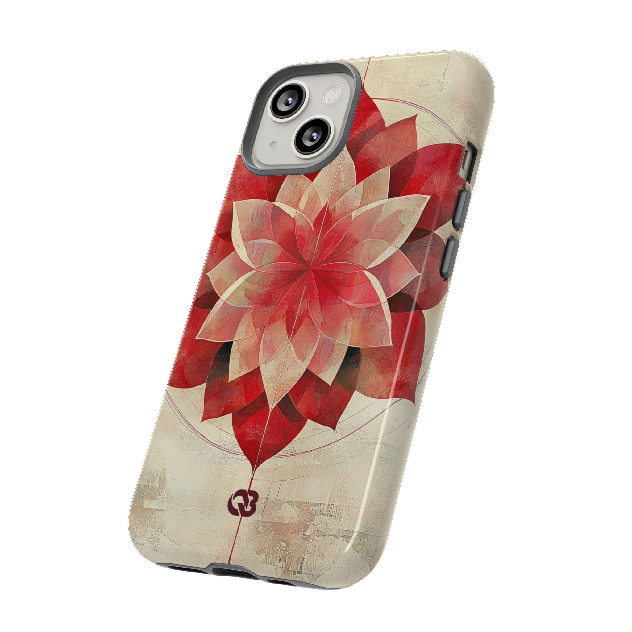 Crimson Petal Peak · Tough Phone Case for iPhone