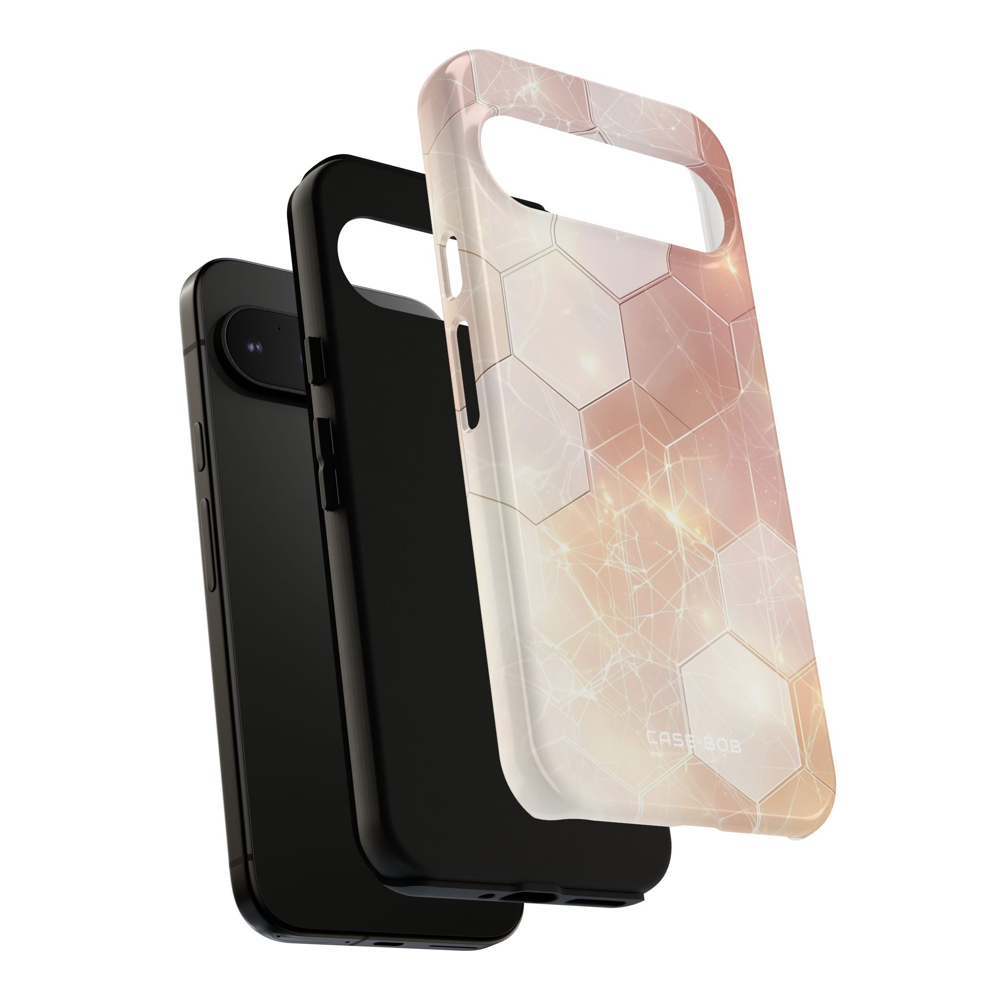 Honeycomb Glow Google Pixel 9 Pro XL Case - Tough