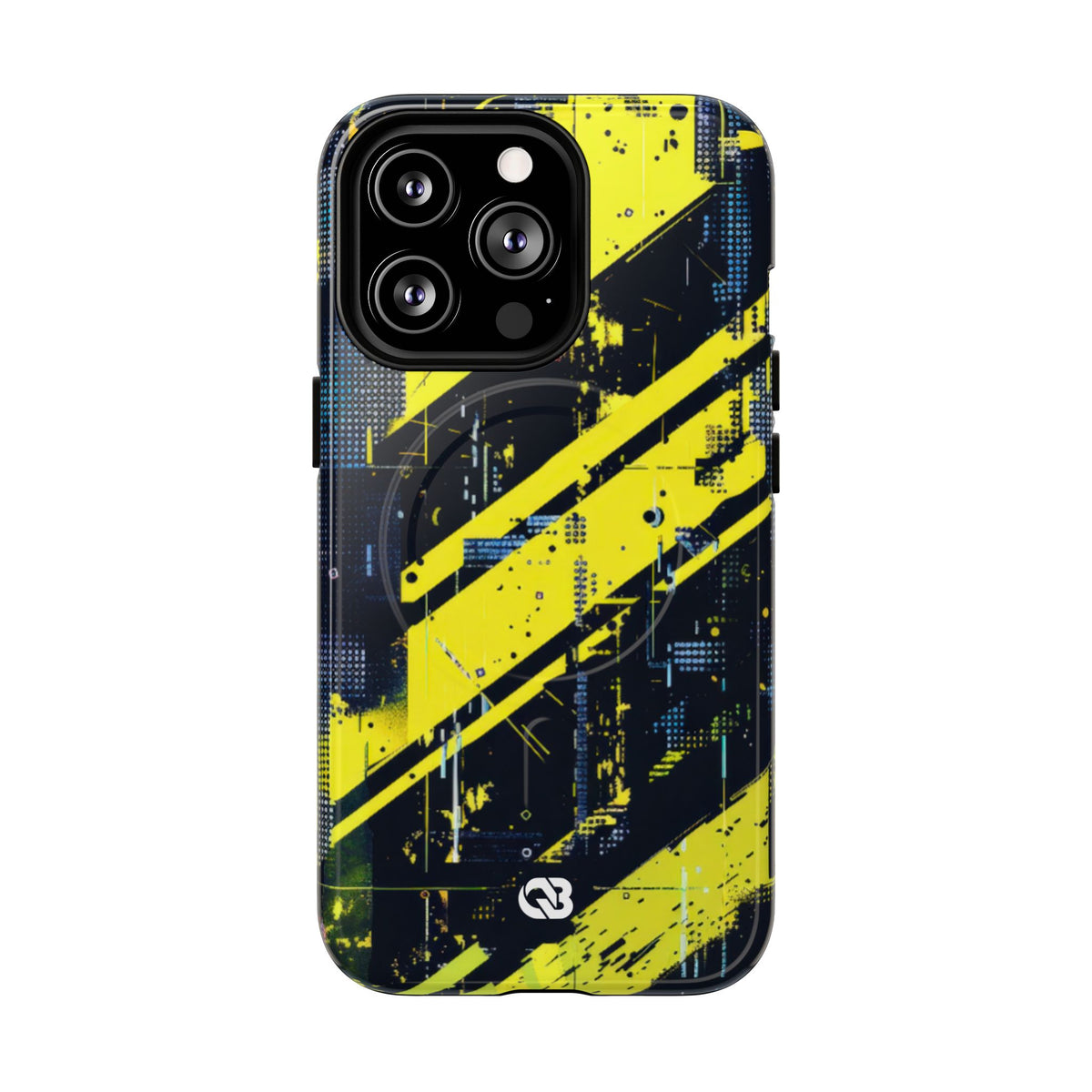 Acid Hazard · Tough 2.0 Magnetic Phone Case for iPhone · Yellow