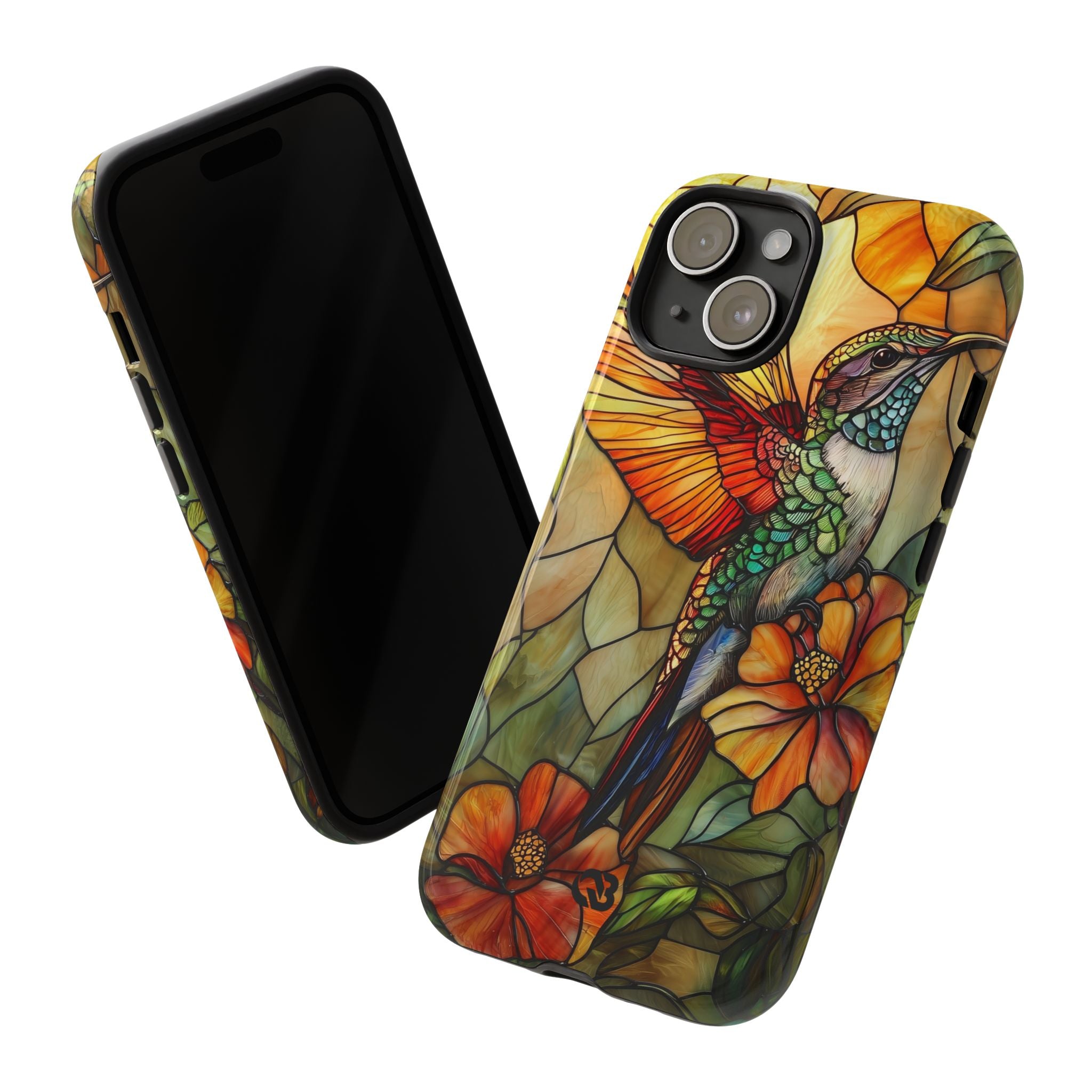 Amber Glass Hummingbird · Tough Phone Case for iPhone
