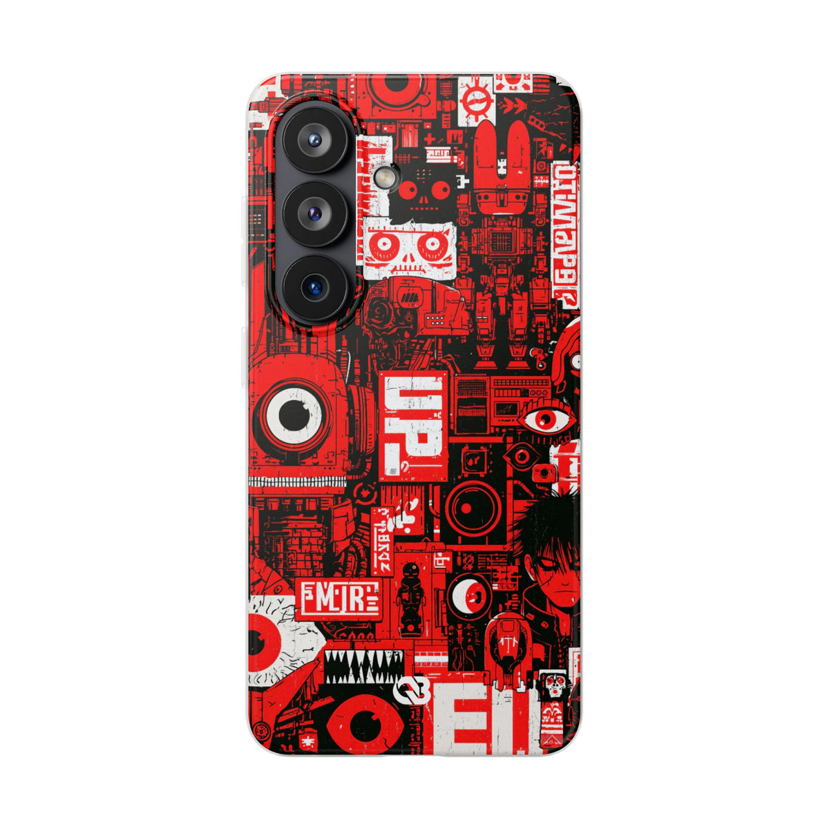 Neo Mecha Collage · Lite Phone Case for Samsung · Red