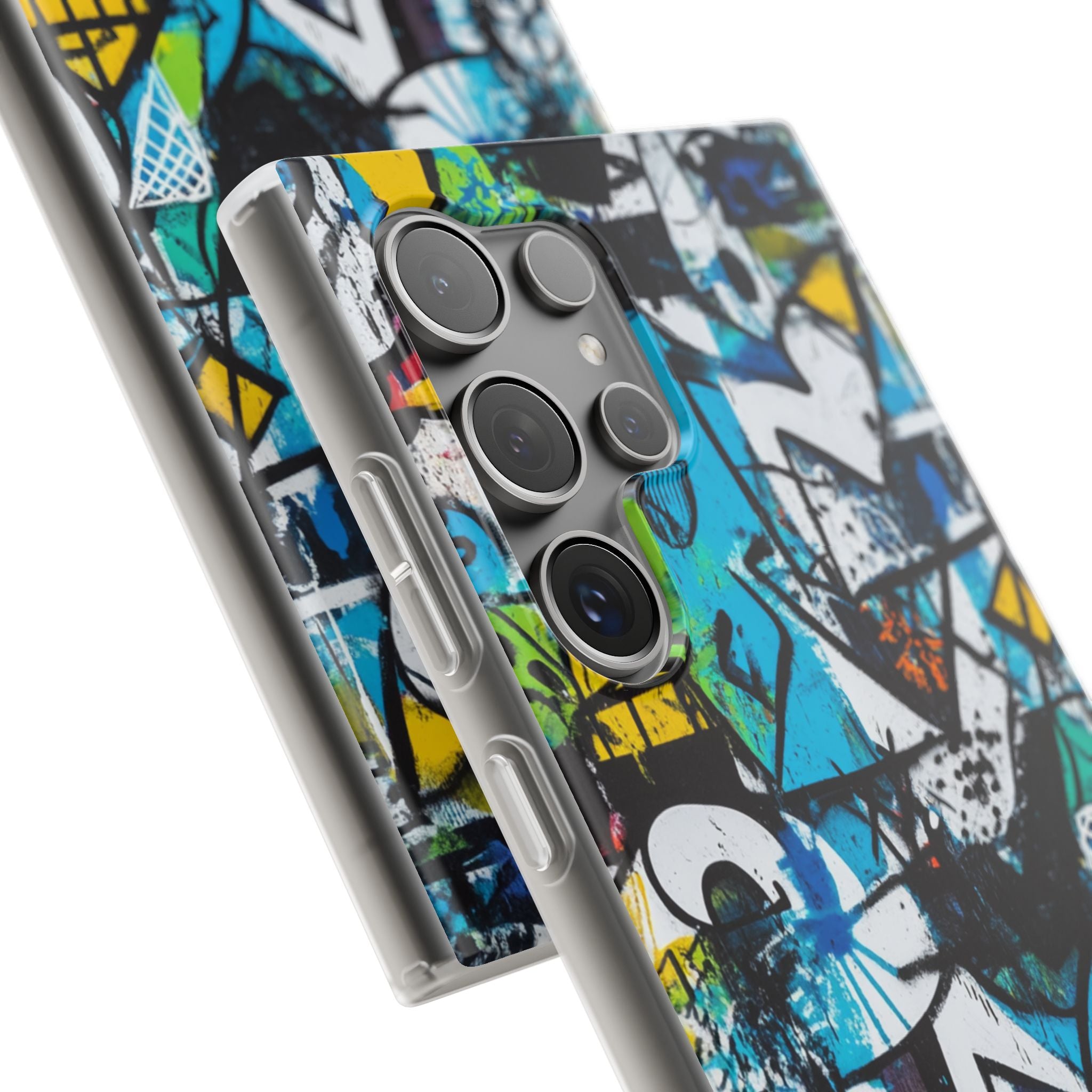 White Ripple Drift Samsung S24 Ultra Case - Soft