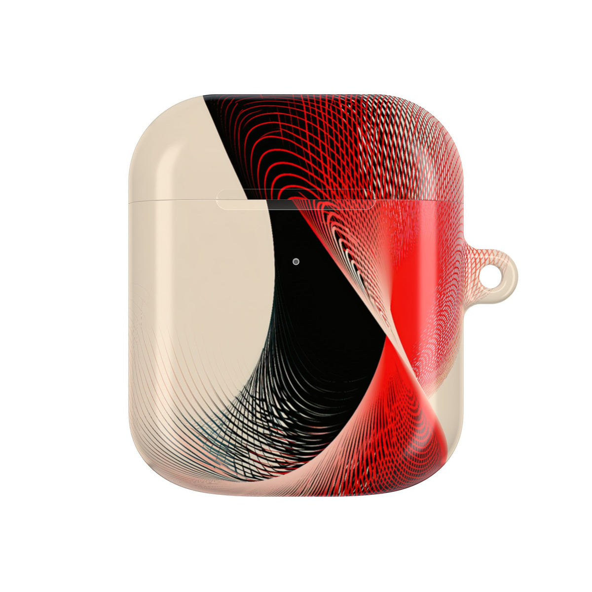Parametric Helix · Hard Case for AirPods & AirPods Pro · Red
