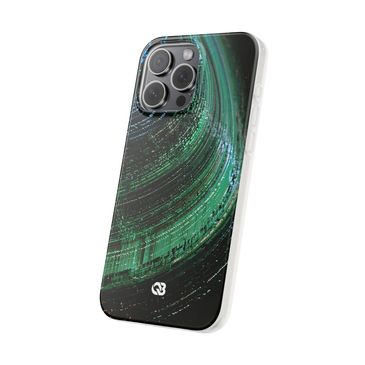 Orbital Data Stream · Lite Phone Case for iPhone · Green