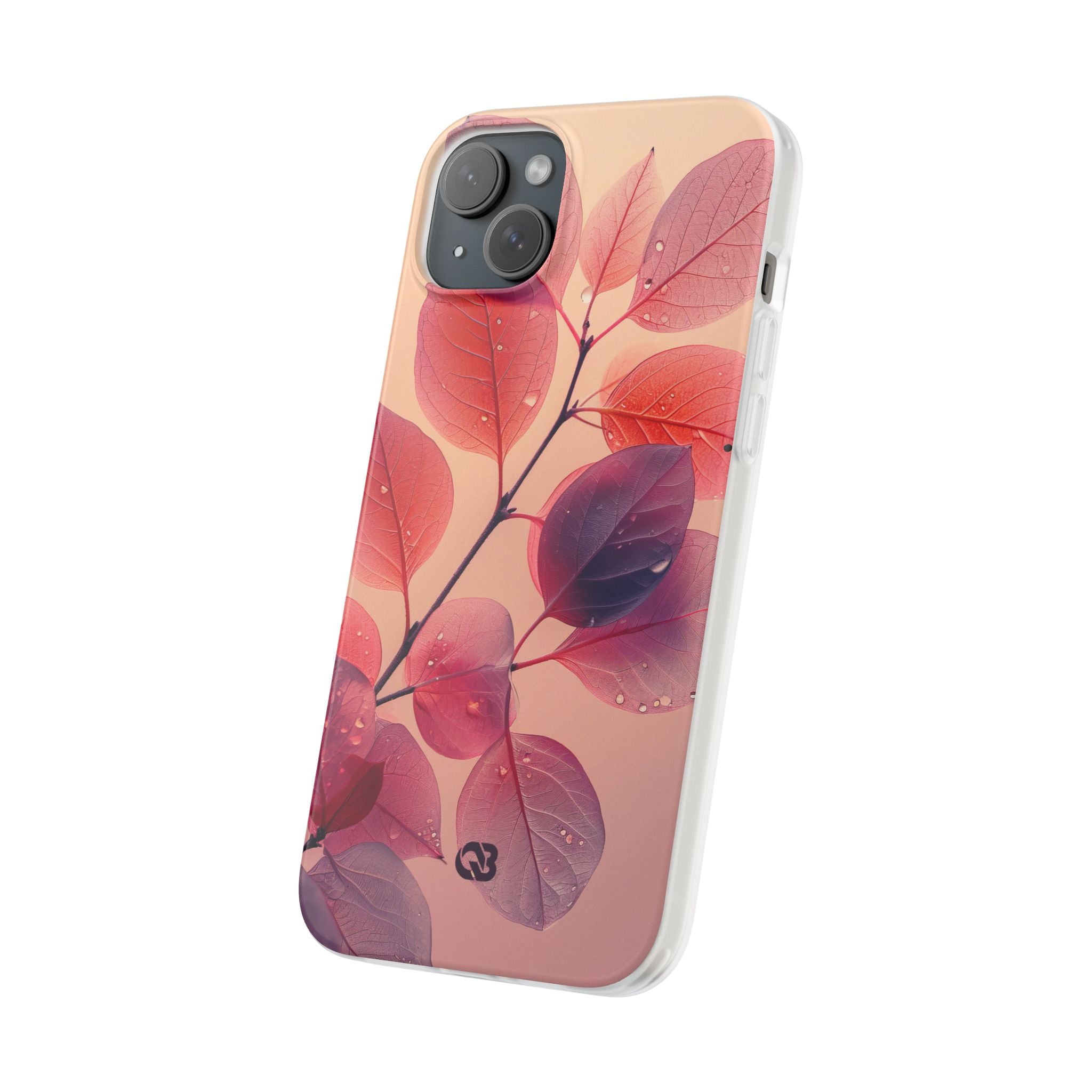 Dewy Magenta Foliage · Soft Coque de téléphone pour iPhone