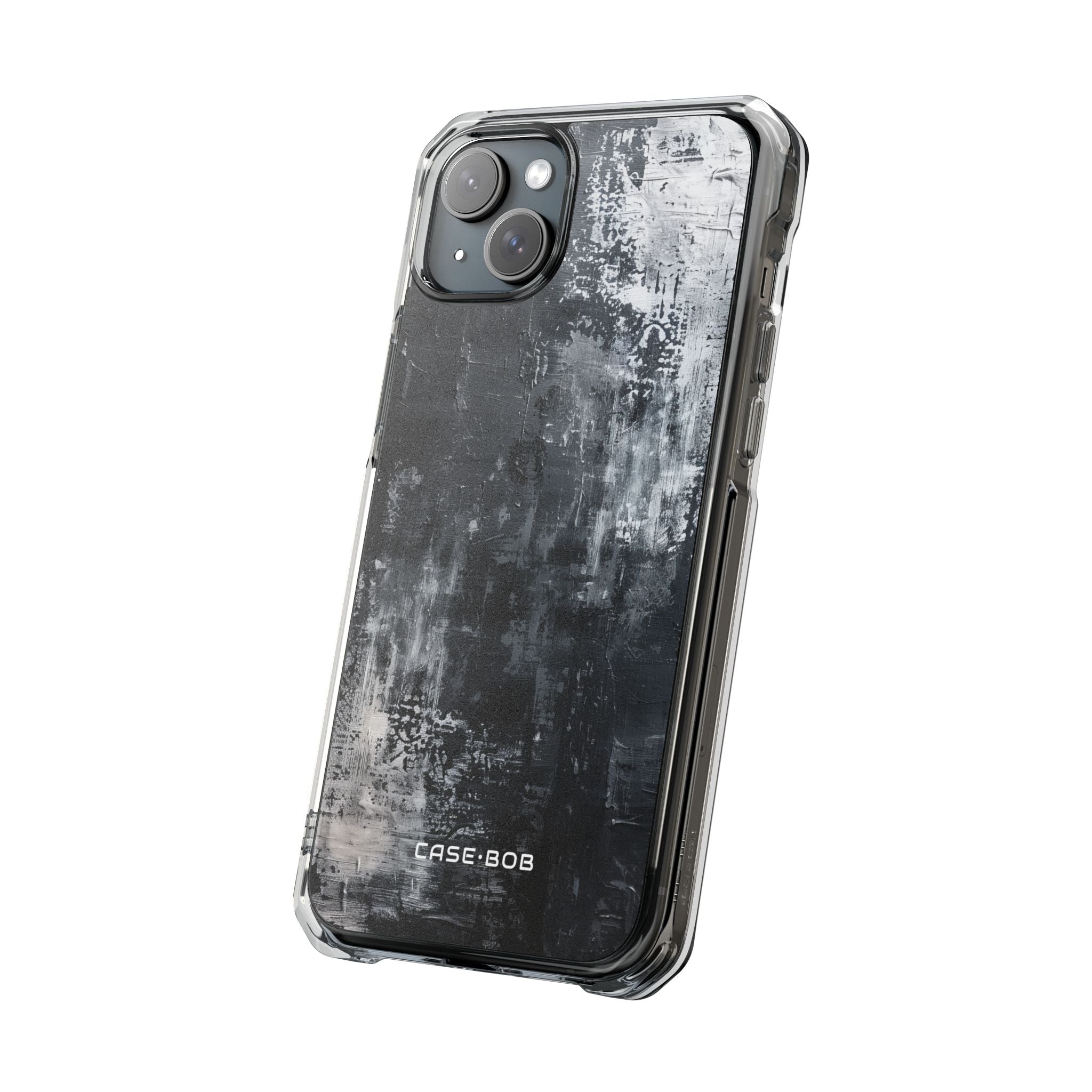 Texturiertes Blackscape iPhone 15 Plus Case - Impact
