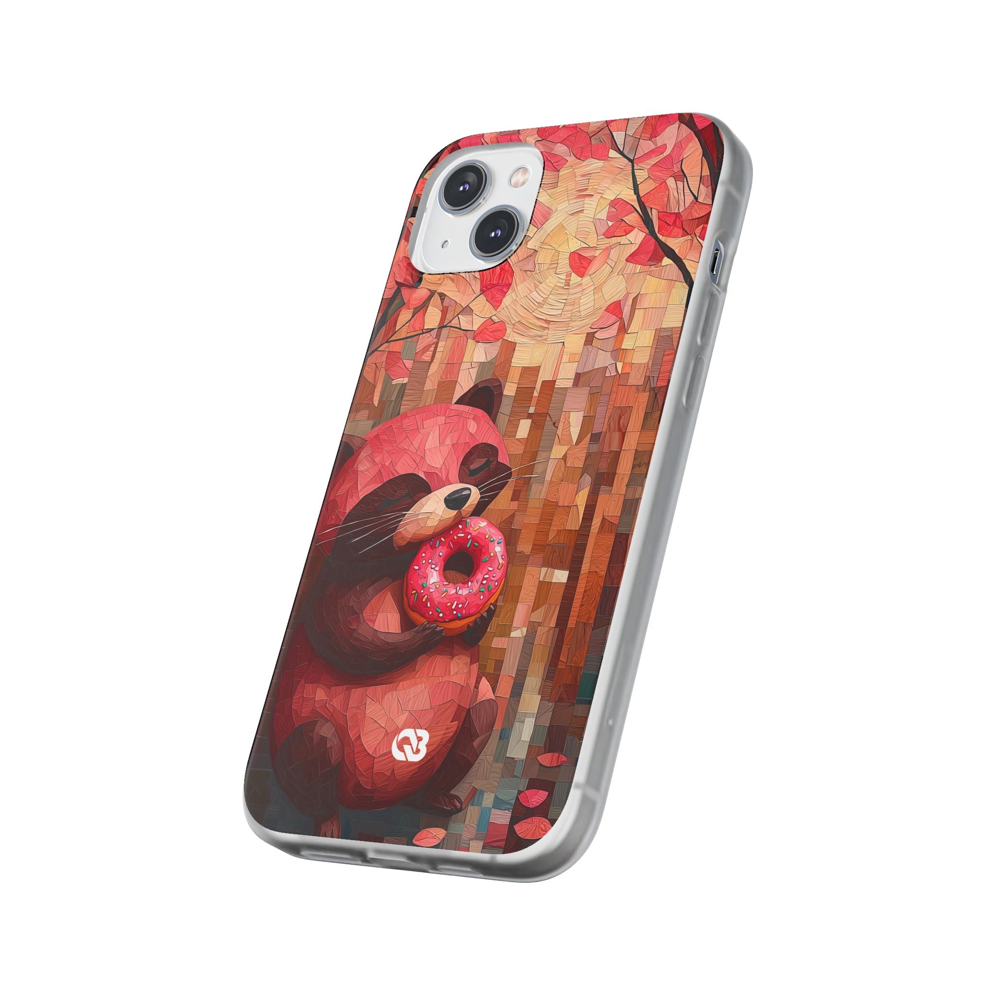 Crimson Donut Bandit · Soft Custodia per iPhone