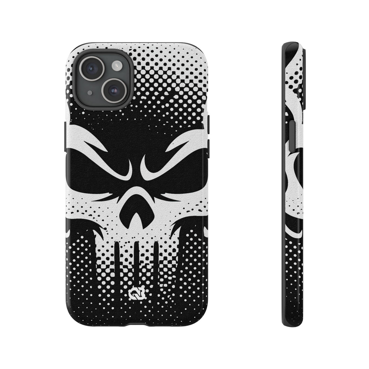 Phantom Halftone · Tough Phone Case for iPhone · Black