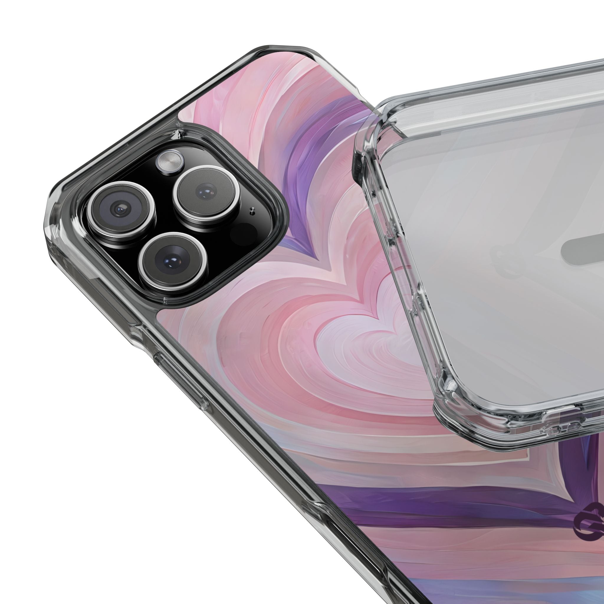 Corações Pulsantes Lavanda · Impact Capas para iPhone · Magsafe