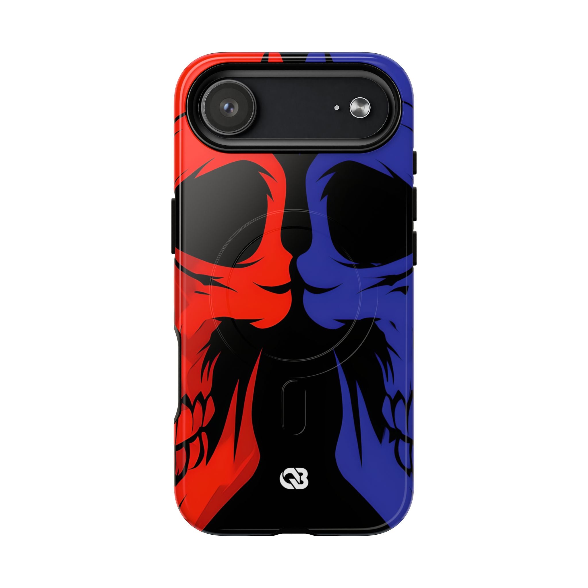 Crimson Cobalt Skulls · Tough+ Phone Case for iPhone · Magsafe