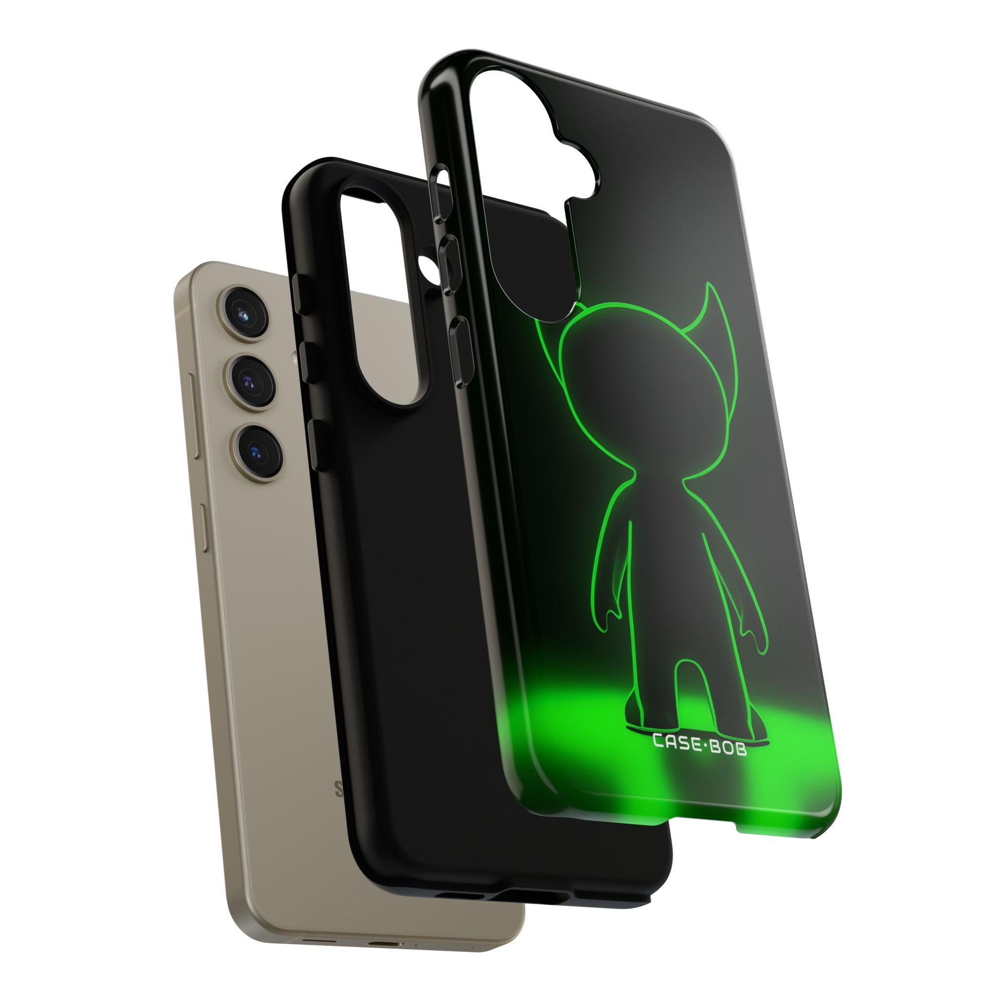 Neon Horned Glow Samsung S24 Case - Tough
