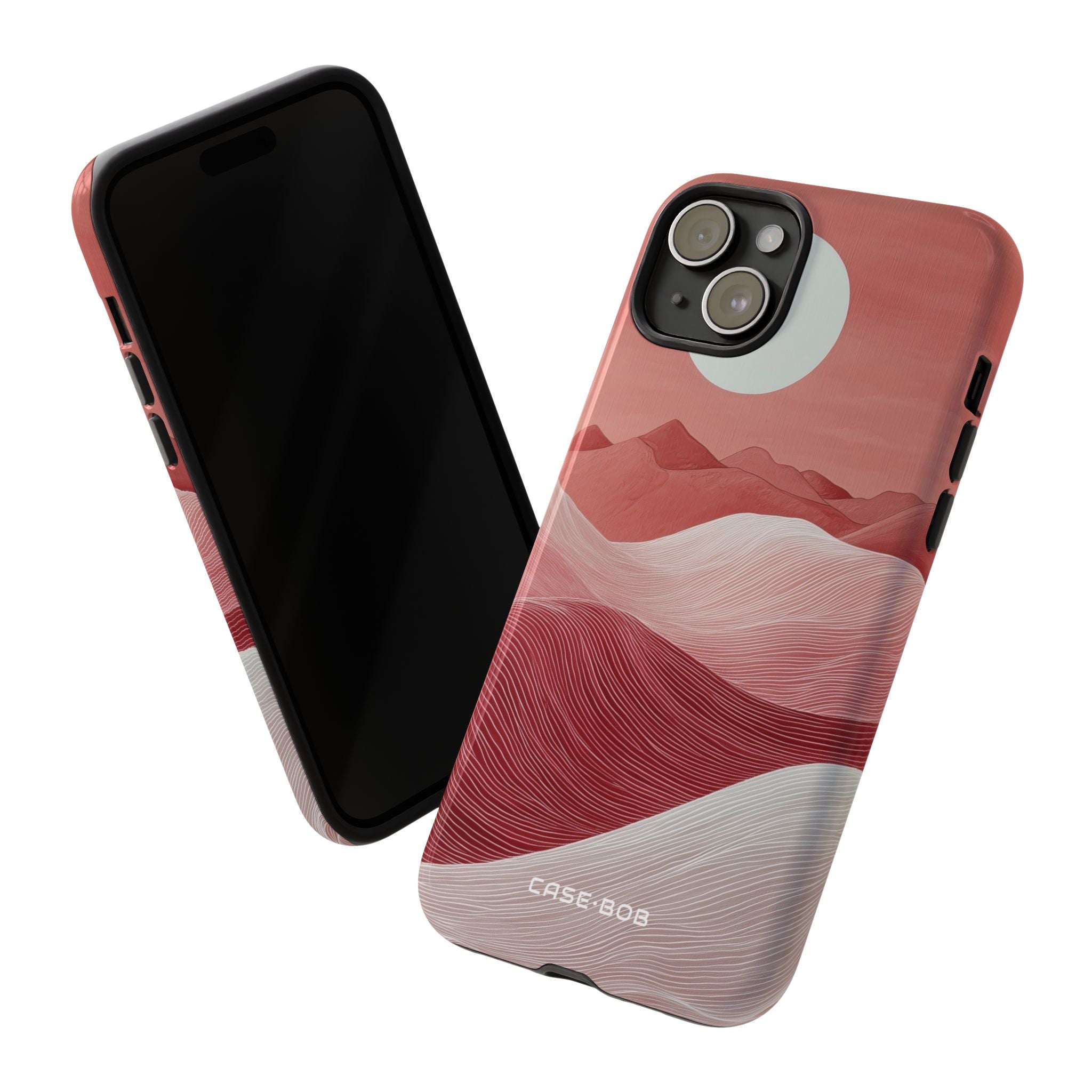 Witte Orb Dunes iPhone 15 Plus Case - Tough