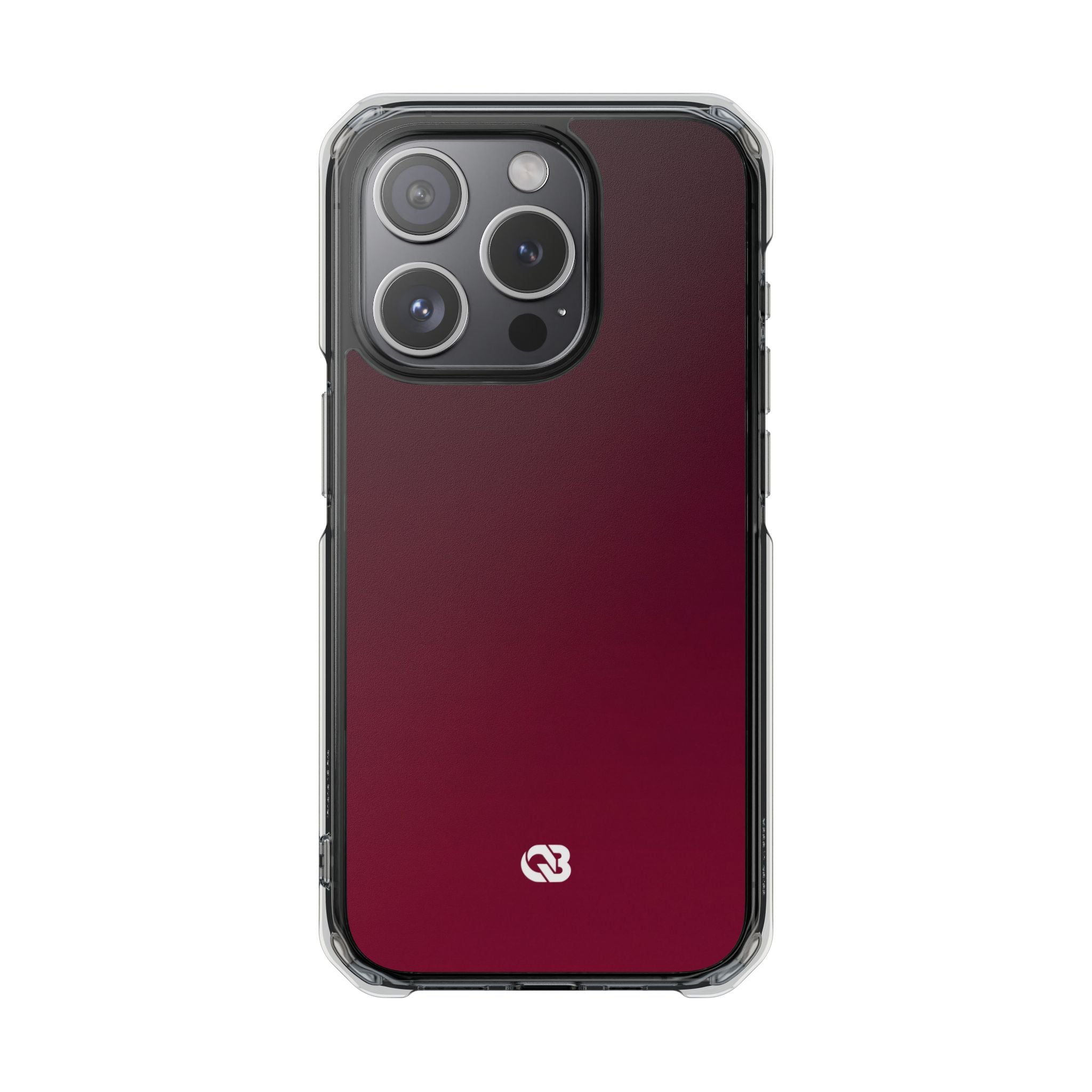 Red Impact MagSafe Phone Case for iPhone - Deep Sangria Gradient