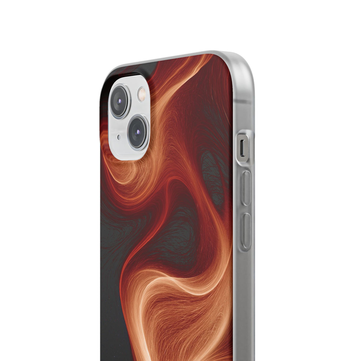 Solar Ember Flow · Lite Phone Case for iPhone · Orange