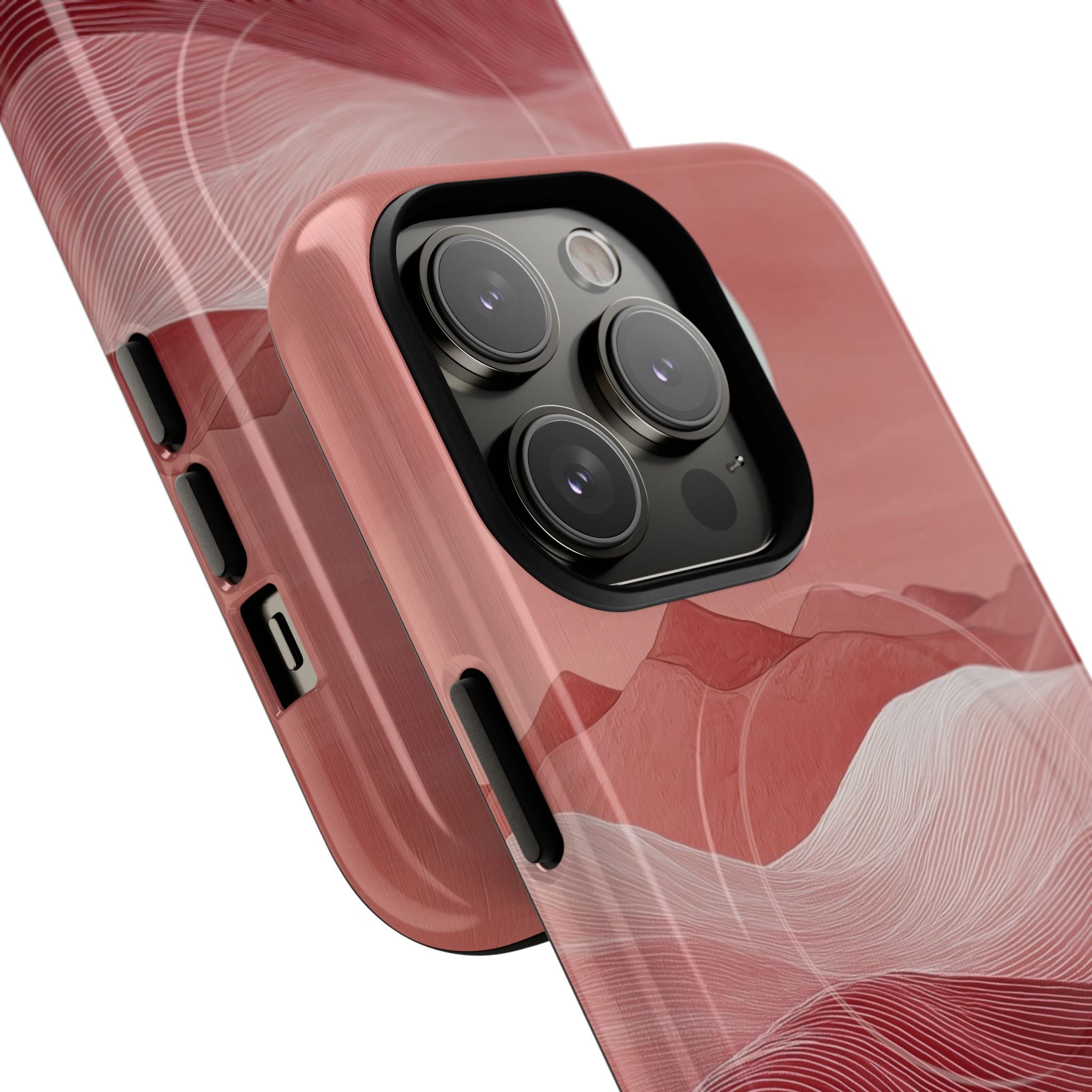 Crimson Dune Horizon · Tough+ Phone Case for iPhone · Magsafe