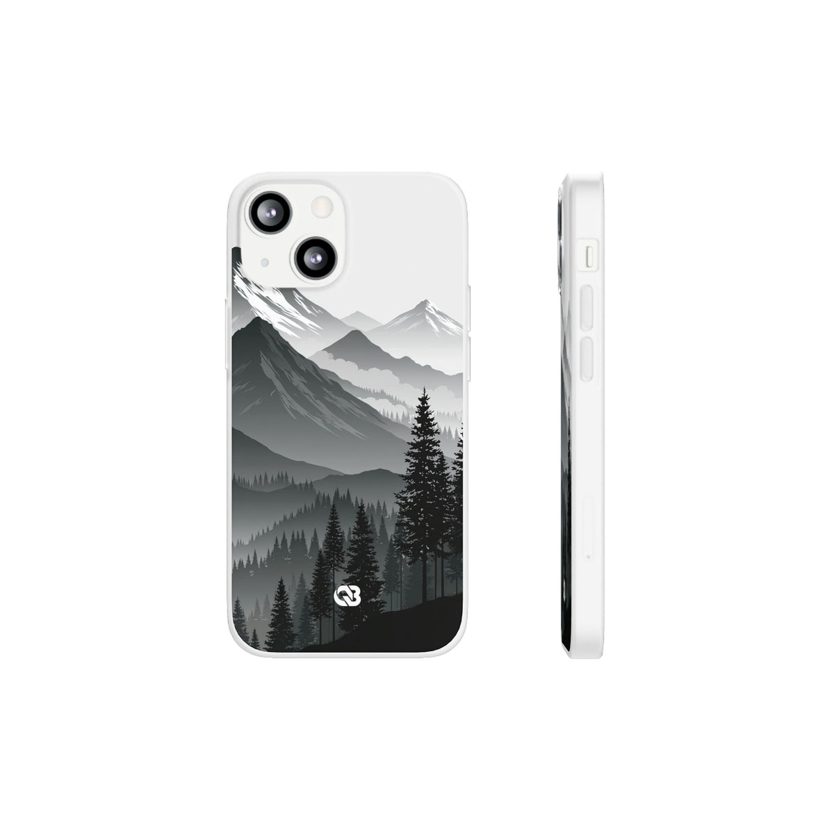 Alpine Horizon · Lite Phone Case for iPhone · Black