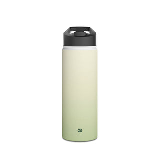 Muted Sage Ombre · Insulated Water Bottle · Green