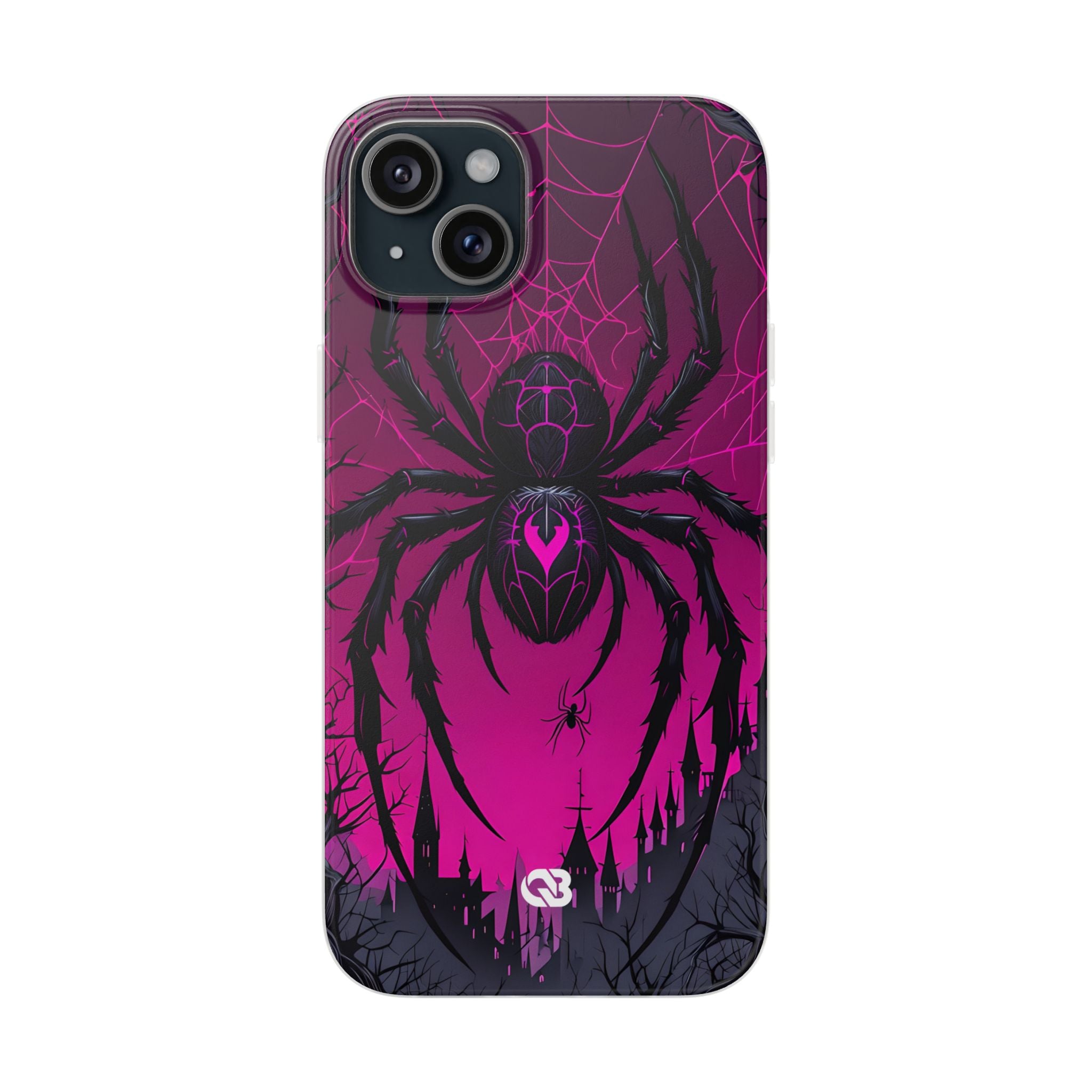 Obsidian Neon Widow · Soft Handyhülle für iPhone