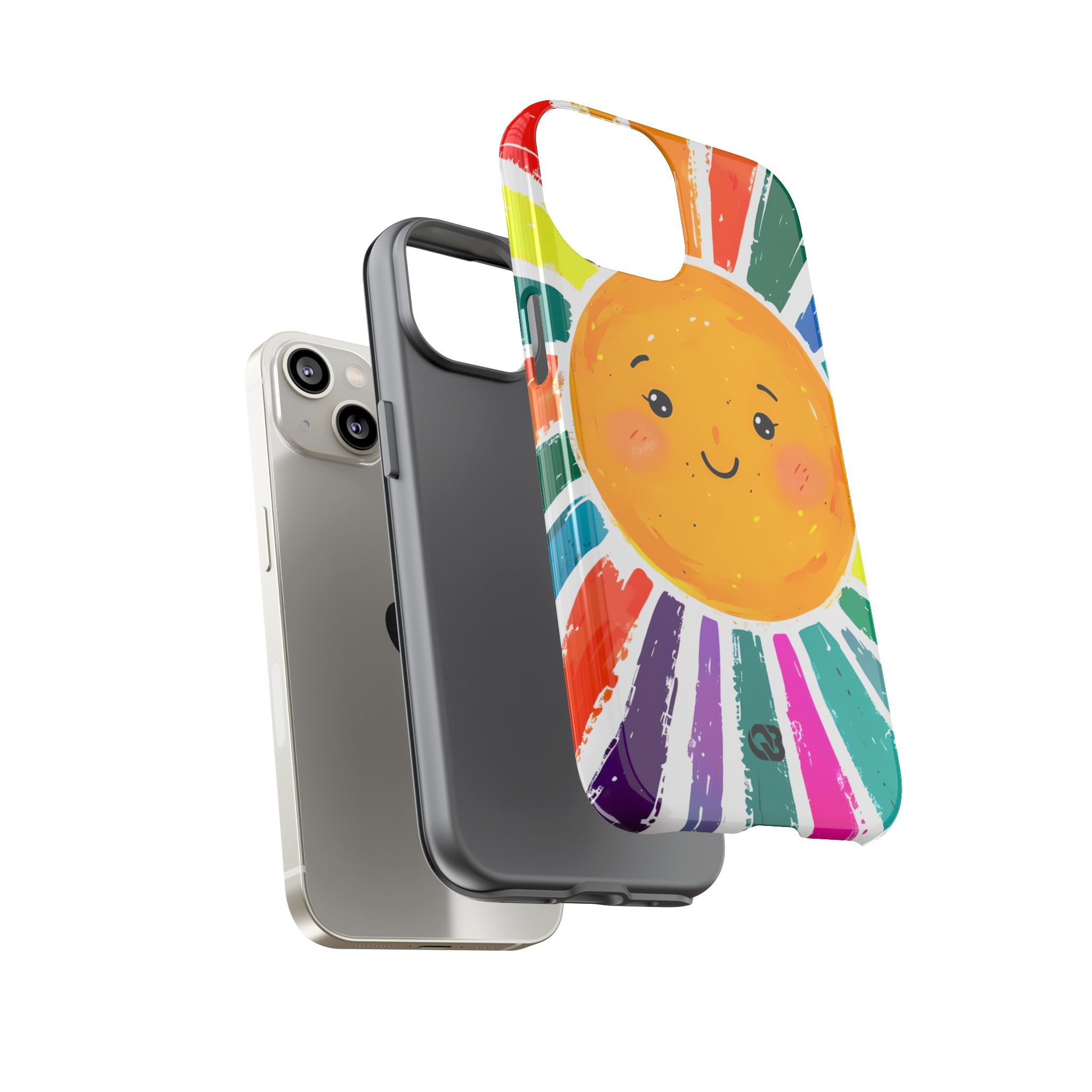 Vibrant Solar Smile · Tough Phone Case for iPhone