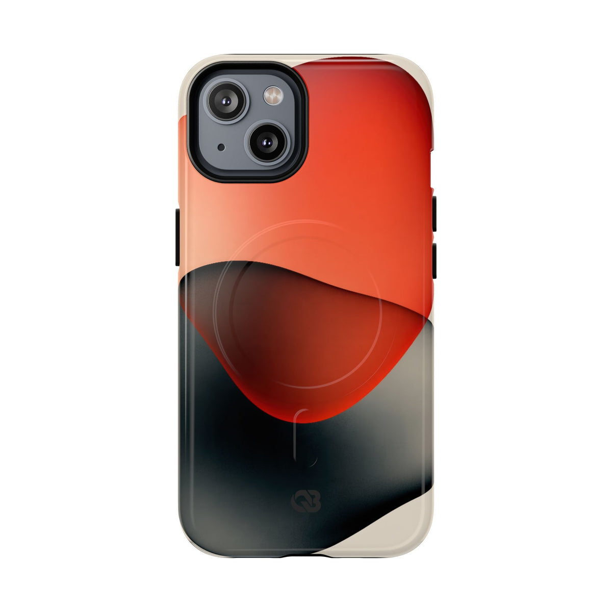 Translucent Crimson Form · Tough 2.0 Magnetic Phone Case for iPhone · Red