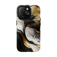 Molten Onyx Gold · Tough+ Case · MagSafe