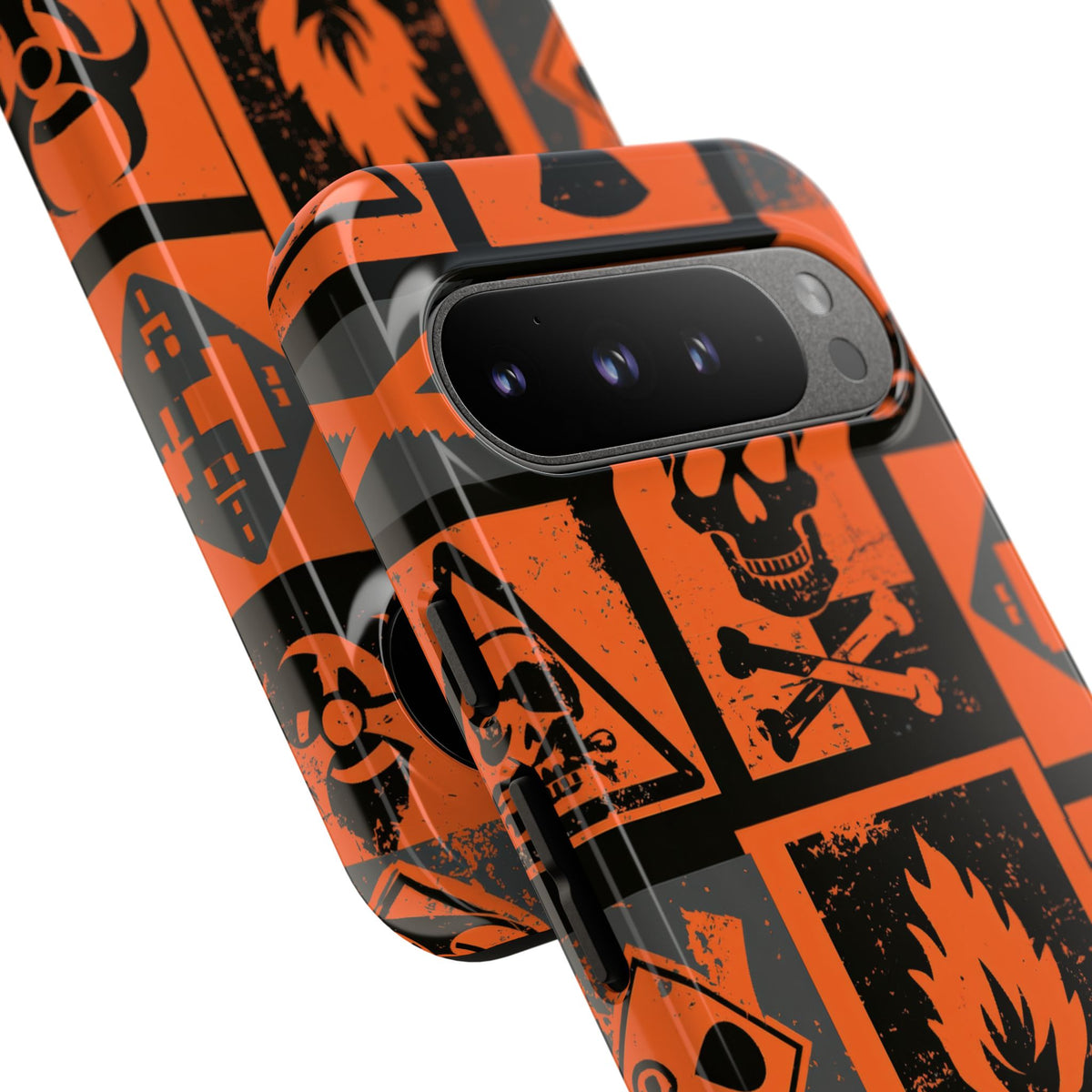 Urban Hazard · Tough Phone Case for Pixel · Orange