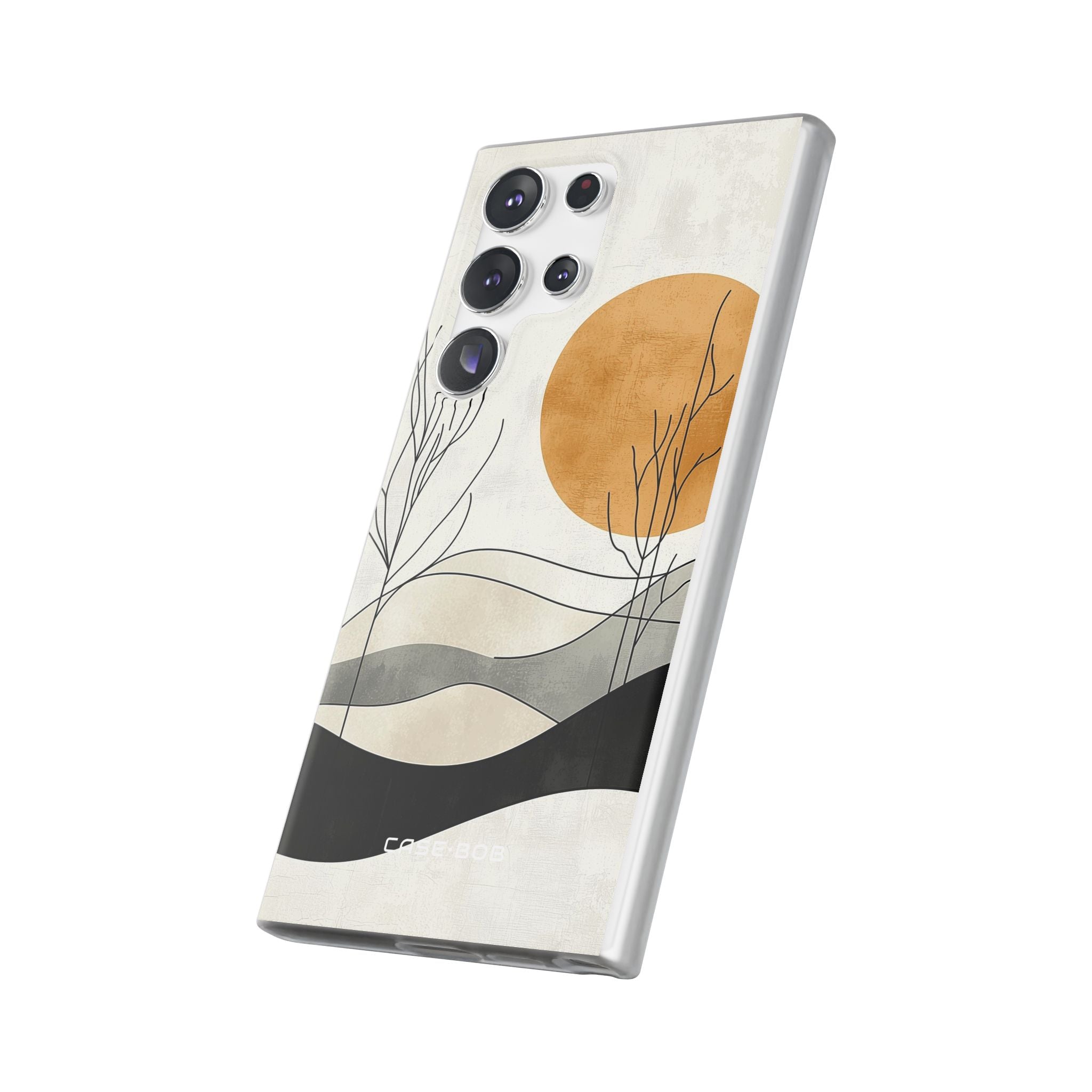 Orange Halo Samsung S23 Ultra Case - Soft