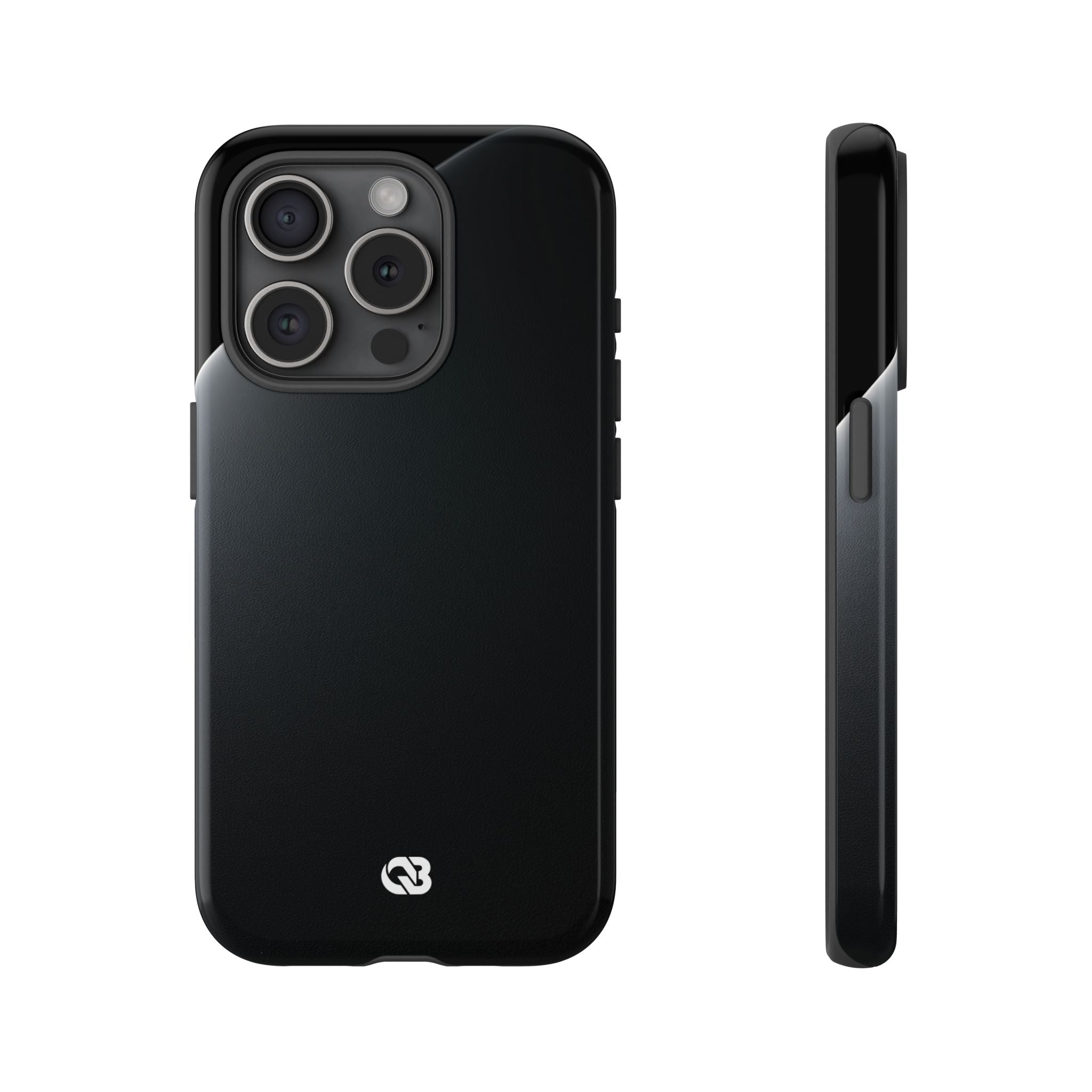 Black Tough Phone Case for iPhone - Obsidian Lunar Arch