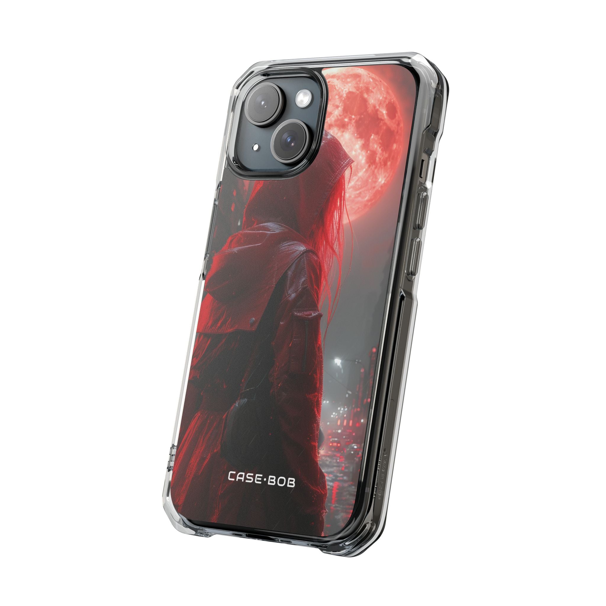 Red Hood Moon iPhone 15 Case - Impact