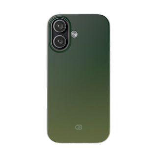 Green Lite Phone Case for iPhone - Shadow Moss Grain