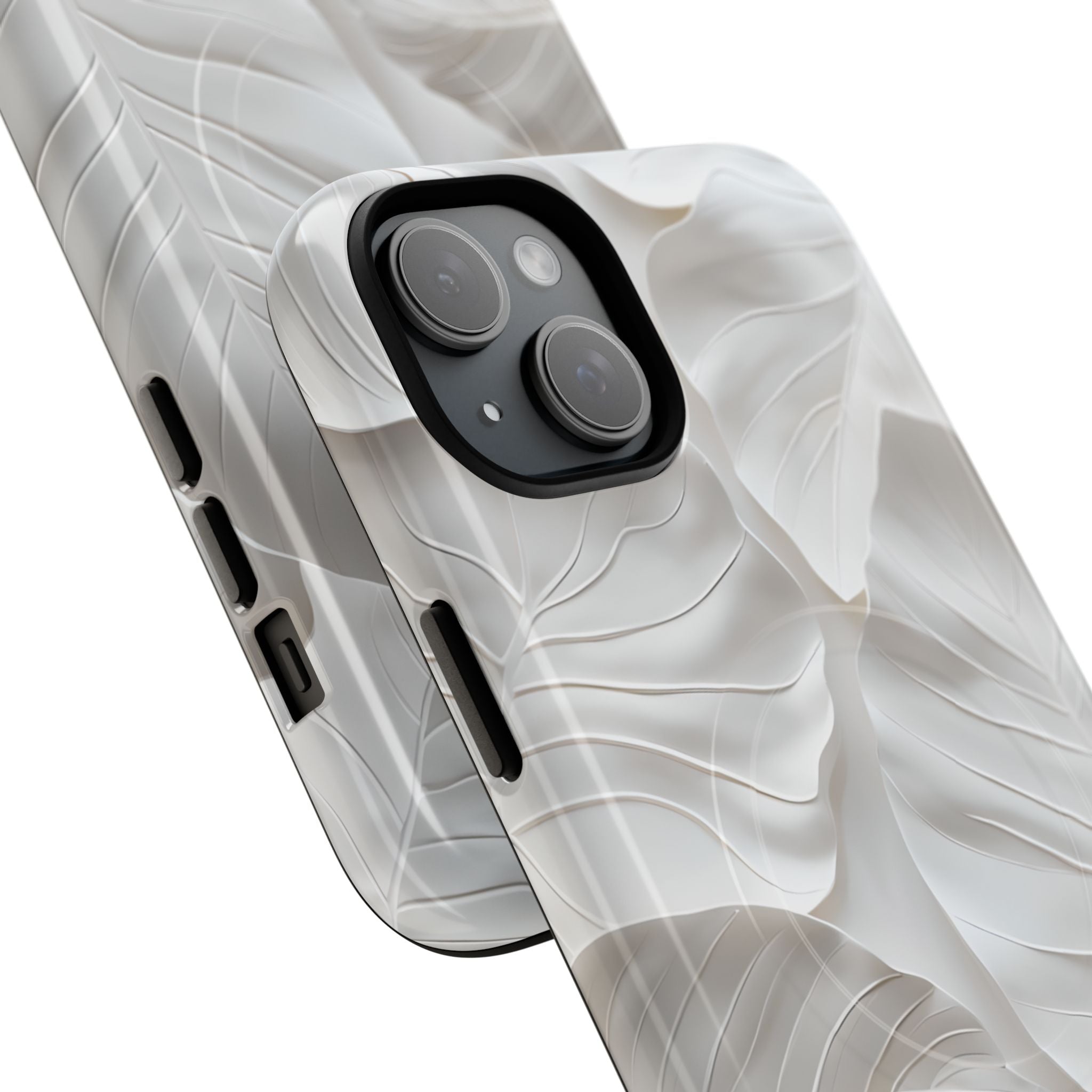 Sculpted Ivory Leaves · Tough+ Θήκη για iPhone · Magsafe