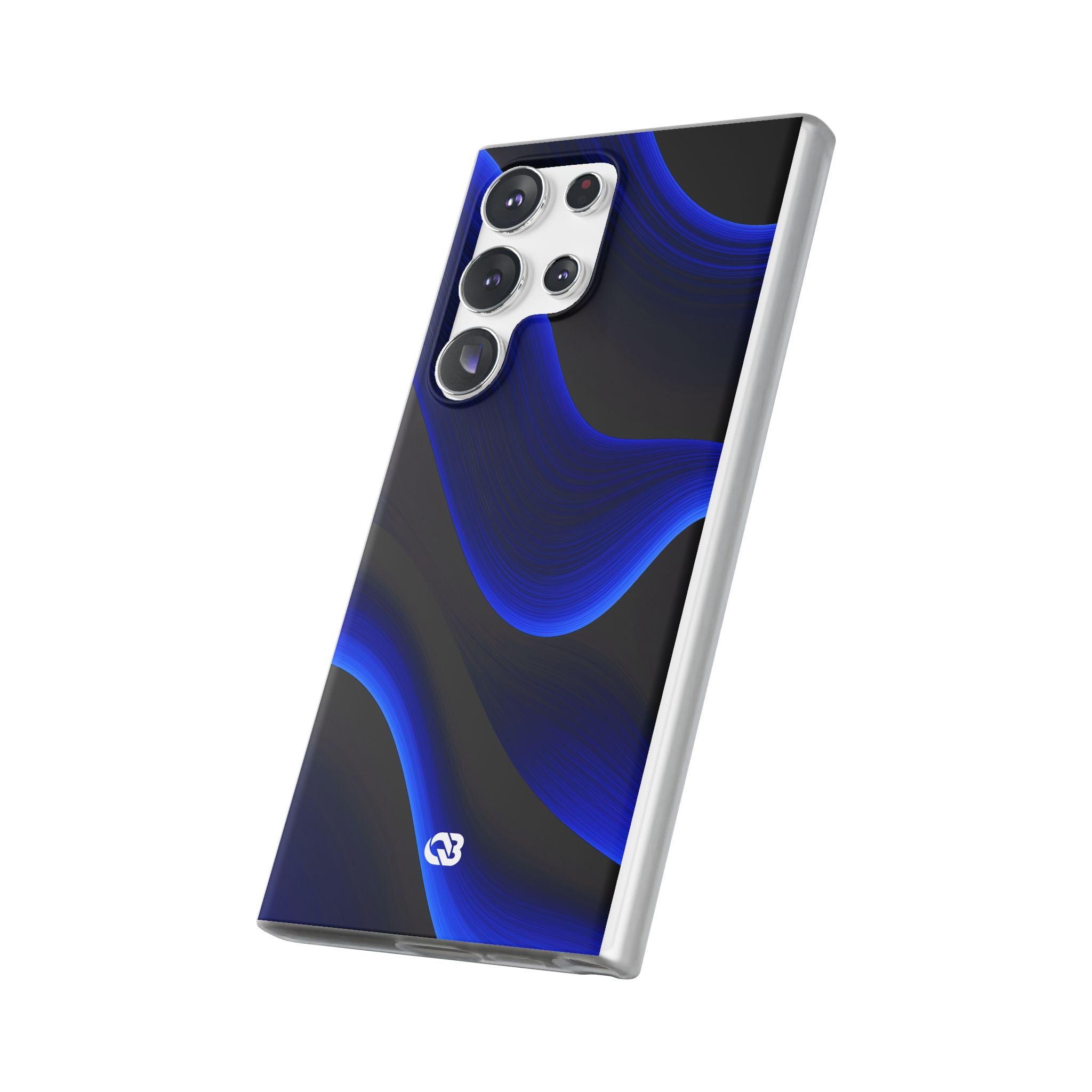 Blue Lite Phone Case for Samsung - Electric Cobalt Flow