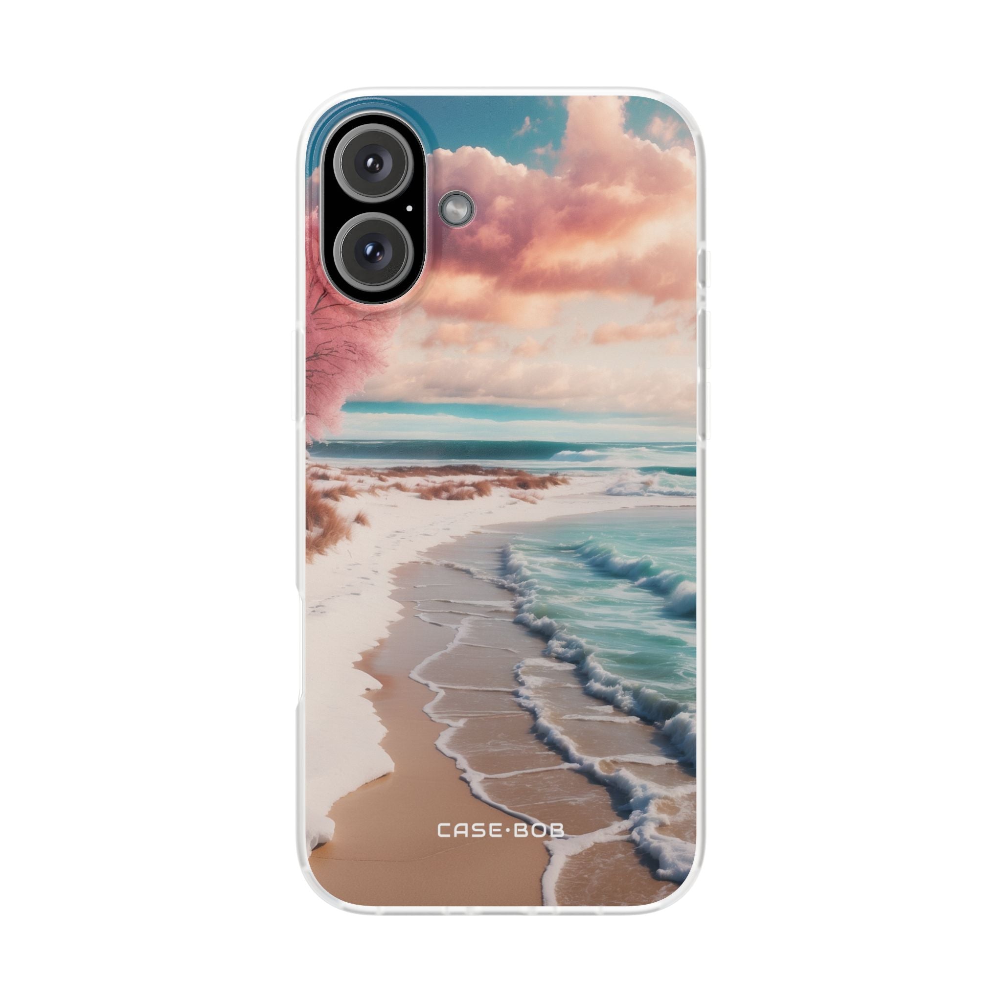 Pink Tree Breeze iPhone 16 Plus Case - Soft