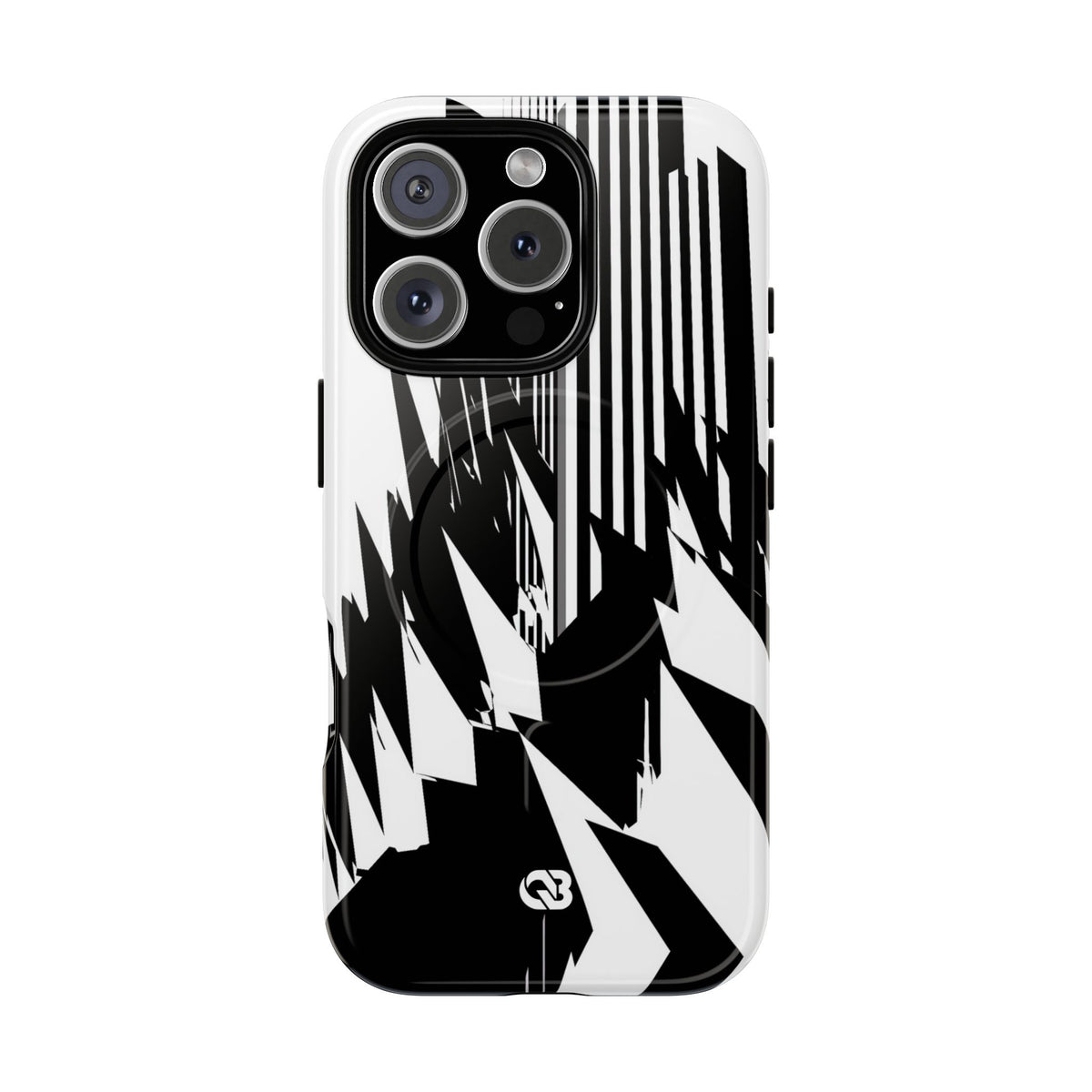 Orbital Spire · Tough 2.0 Magnetic Phone Case for iPhone · Black