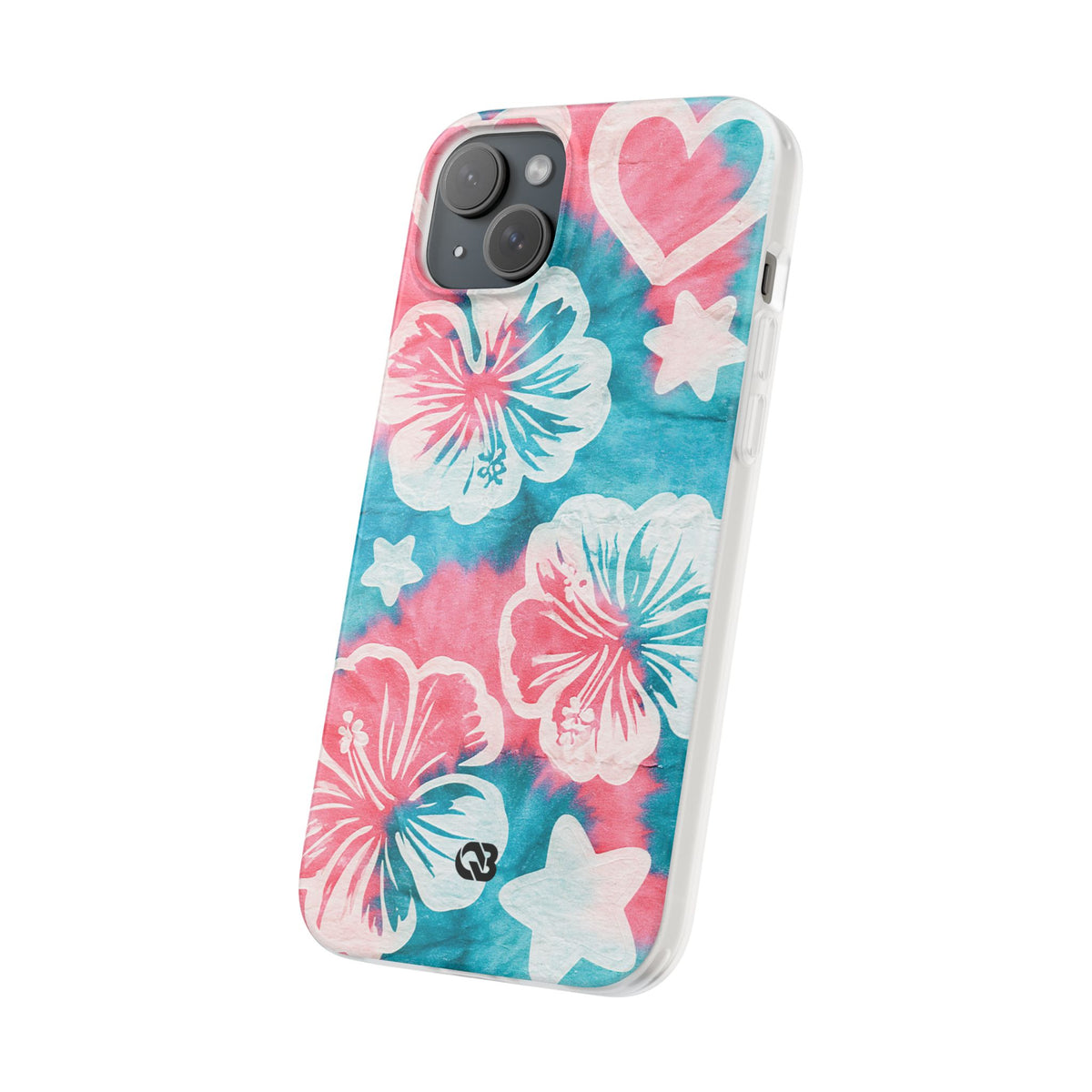 Tropical Hibiscus Bloom · Lite Phone Case for iPhone · Teal