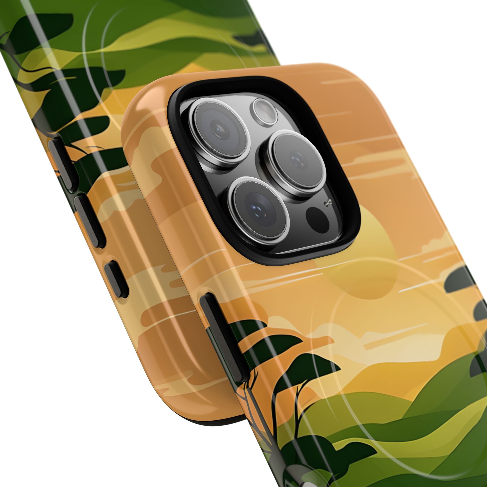 Verdant Horizon Sun · Tough+ Phone Case for iPhone · Magsafe