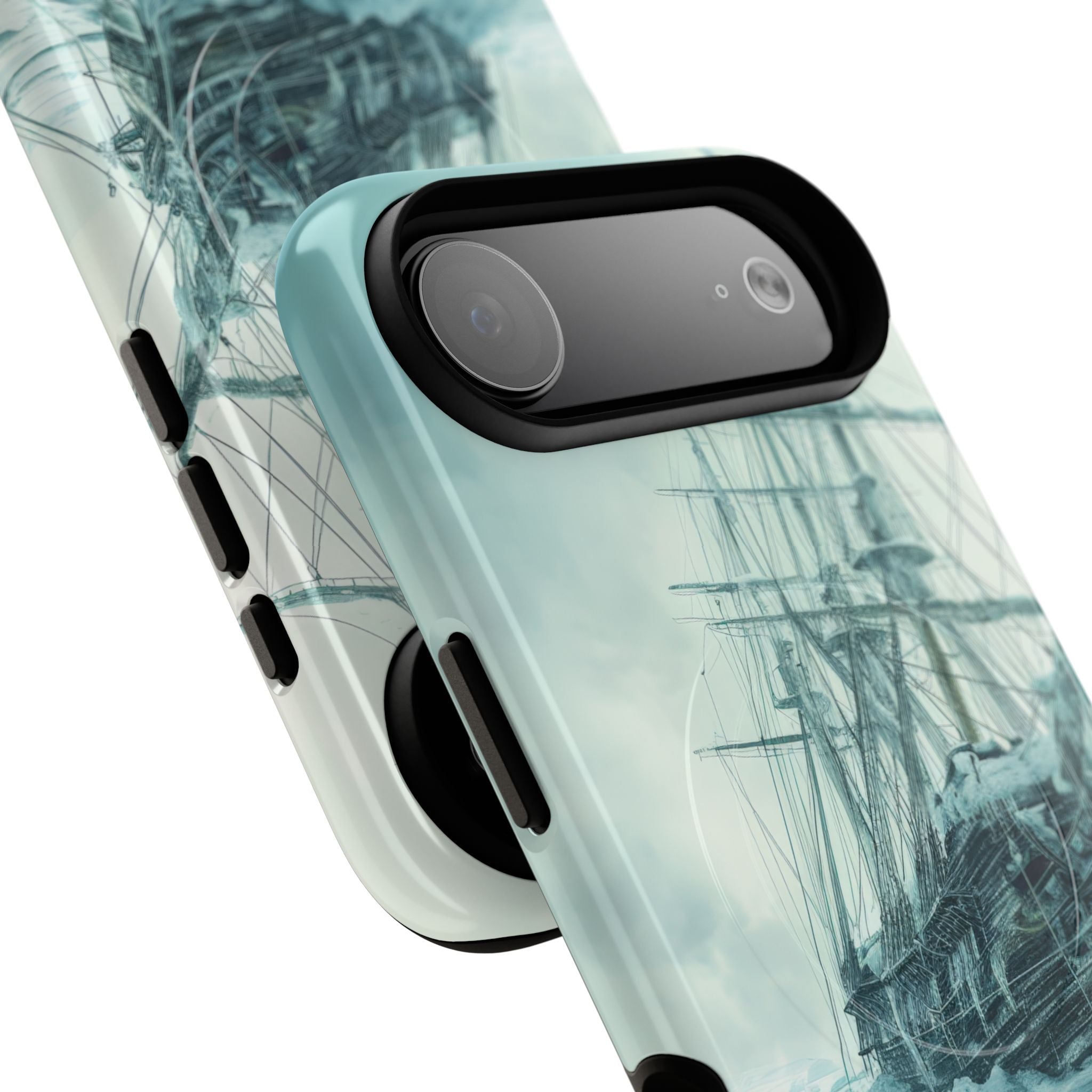 Icebound Ship iPhone 17 Air Case - Tough+ - CASE•BOB