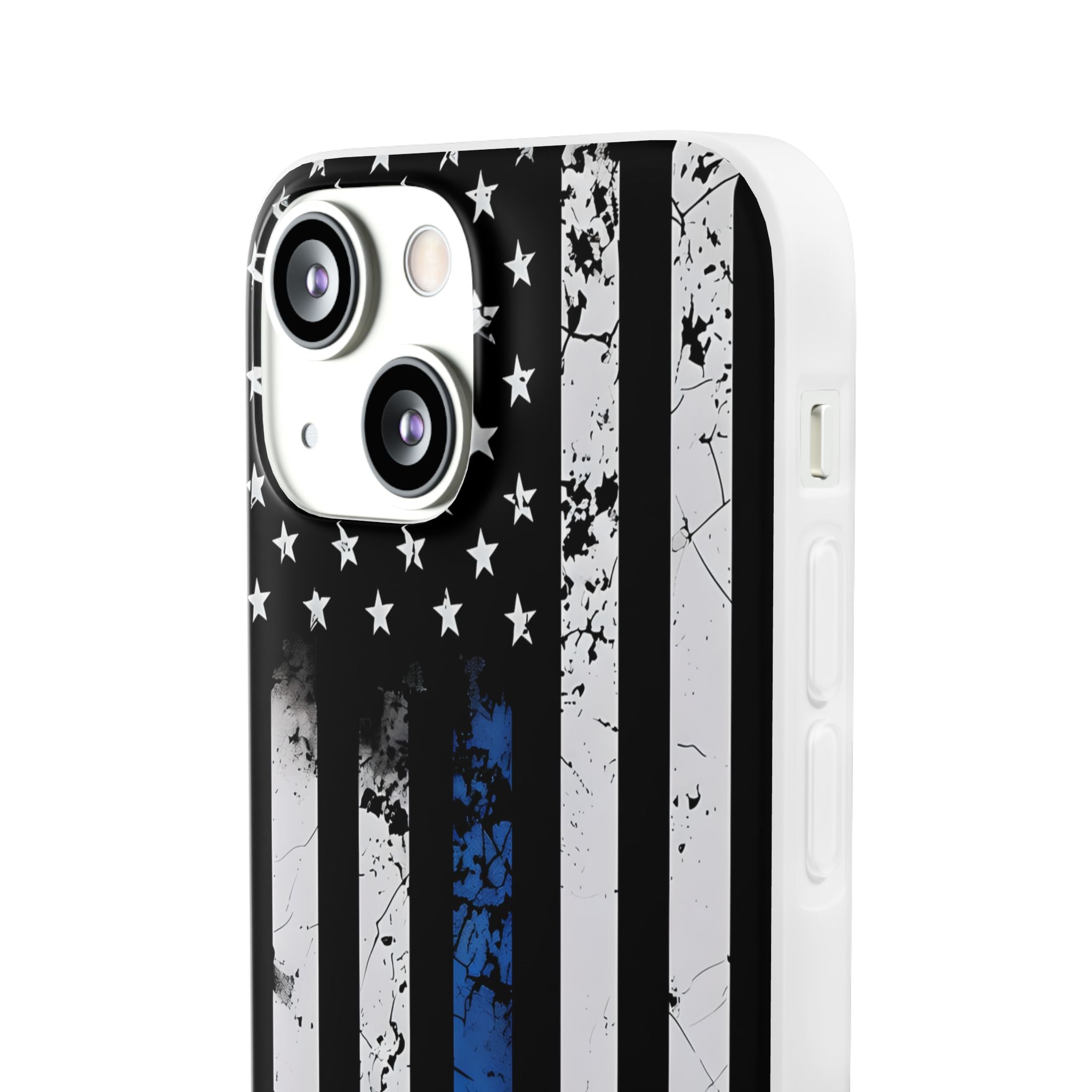 Blue Stripe Flag iPhone 13 mini Case - Soft