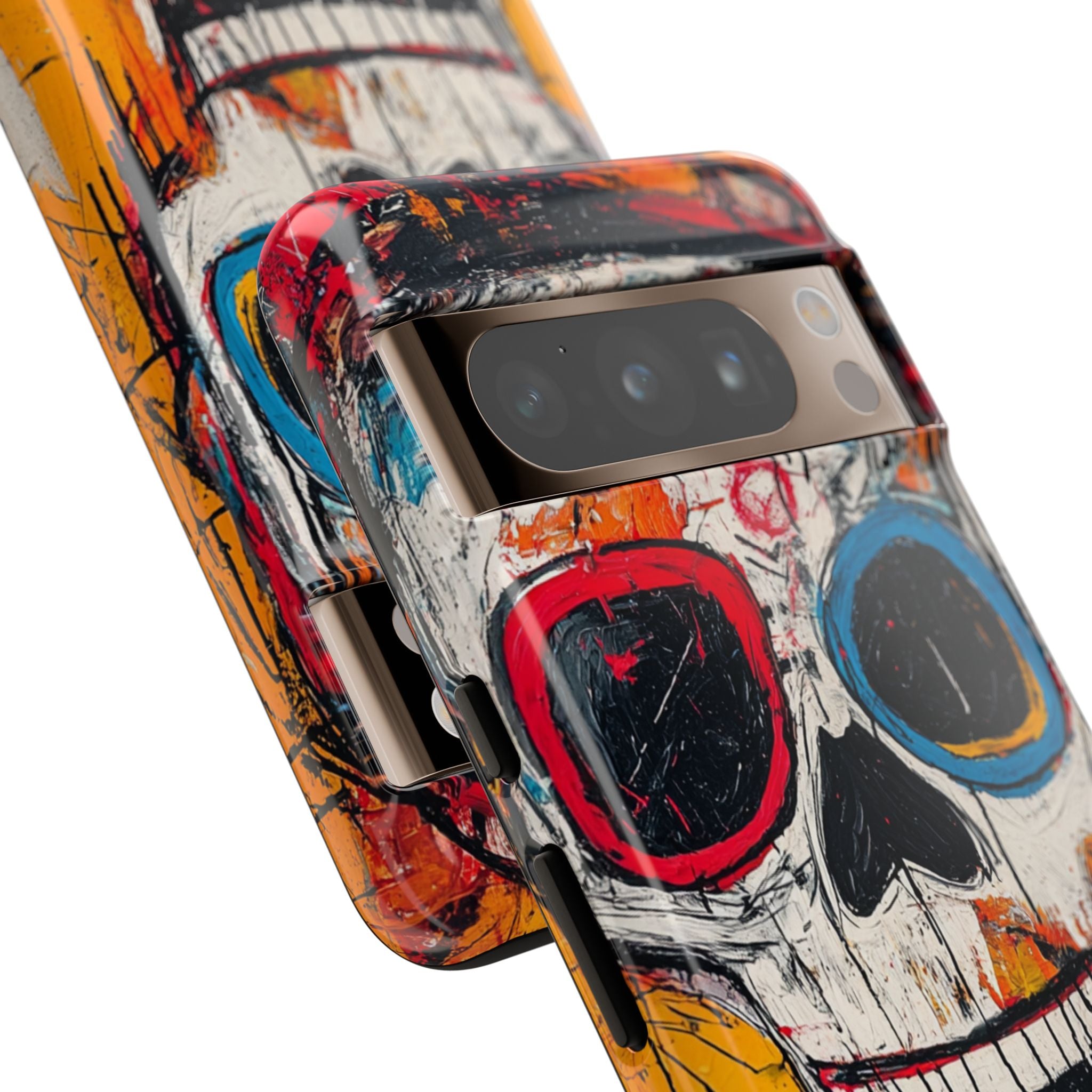 Vivid Graffiti Skull · Tough Phone Case for Google Pixel