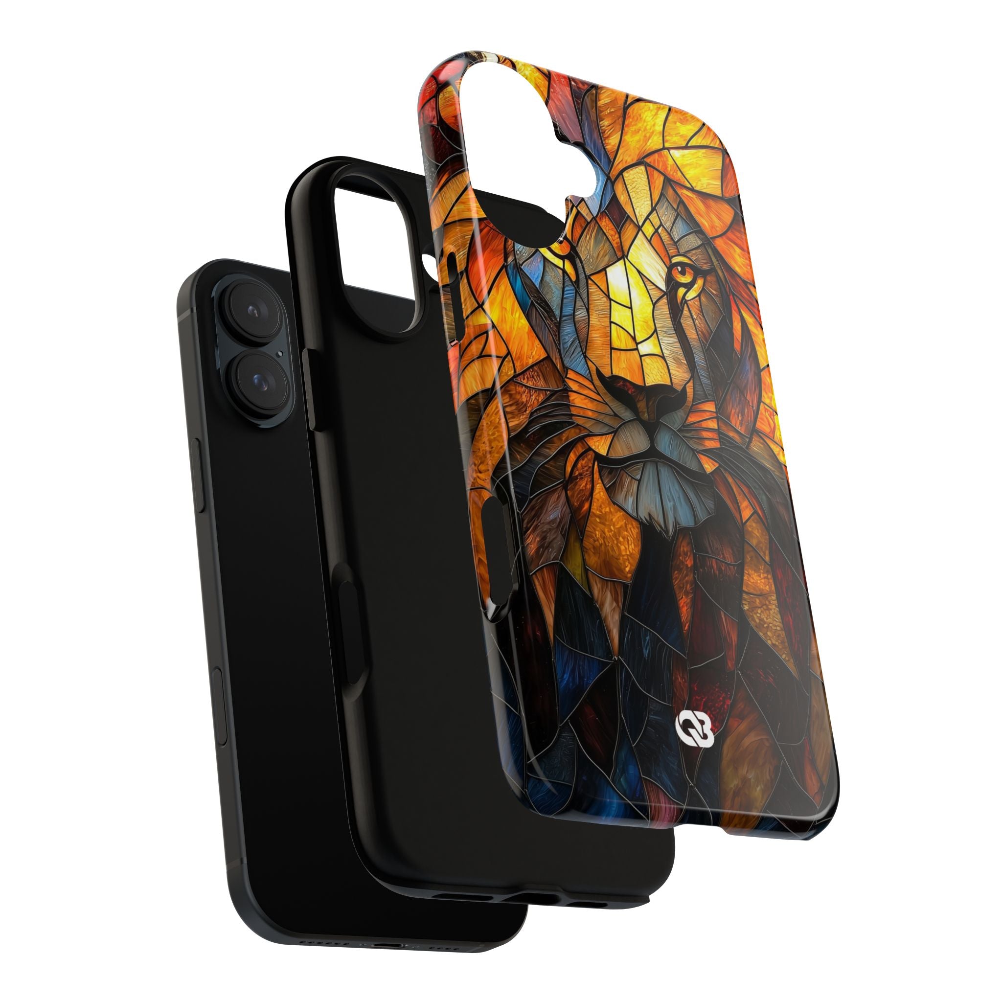 Amber Glass Lion · Tough Phone Case for iPhone
